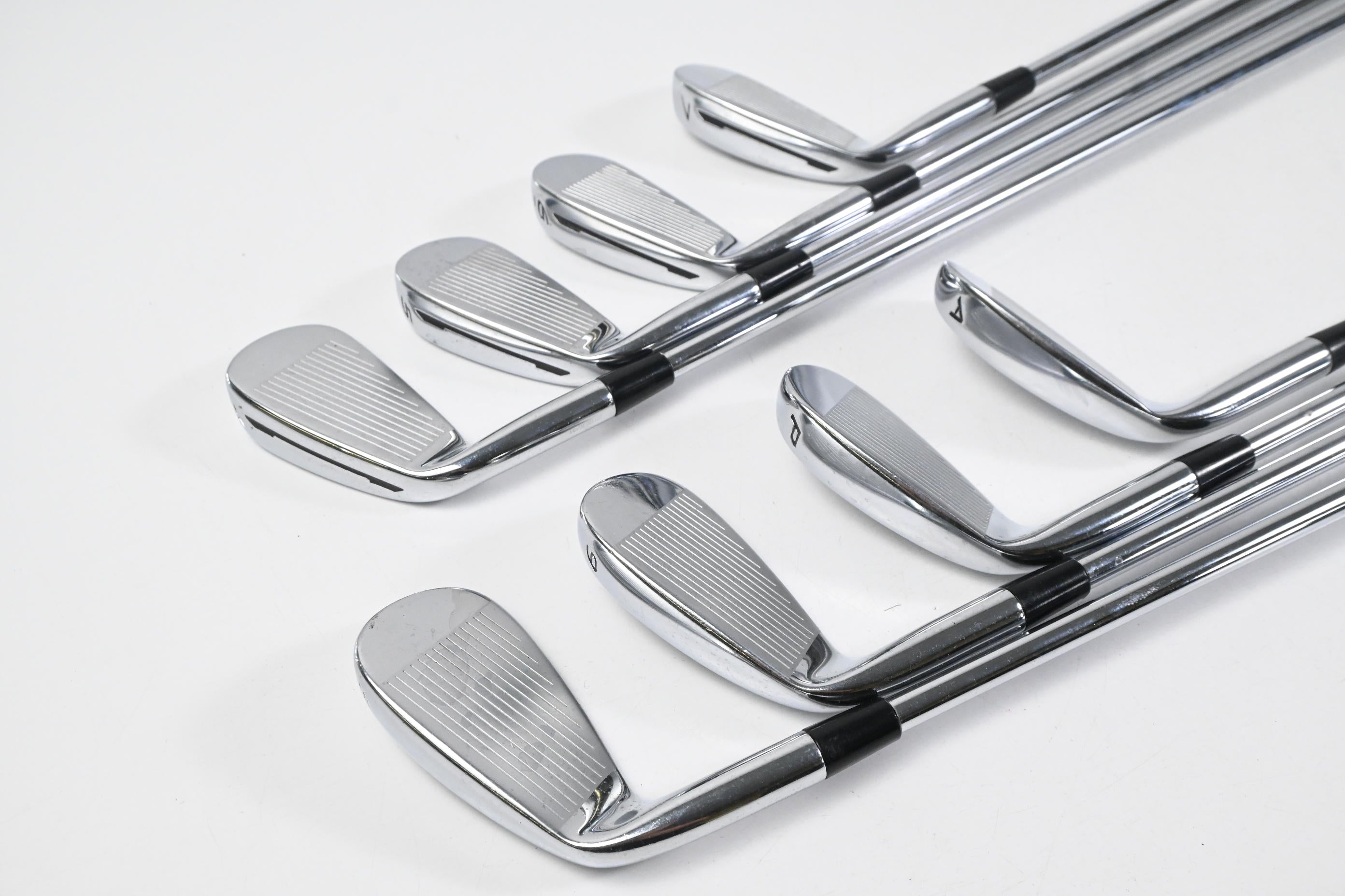 Taylormade SLDR Irons / 4-PW+GW / Stiff Flex KBS Tour C-Taper 90 Shafts