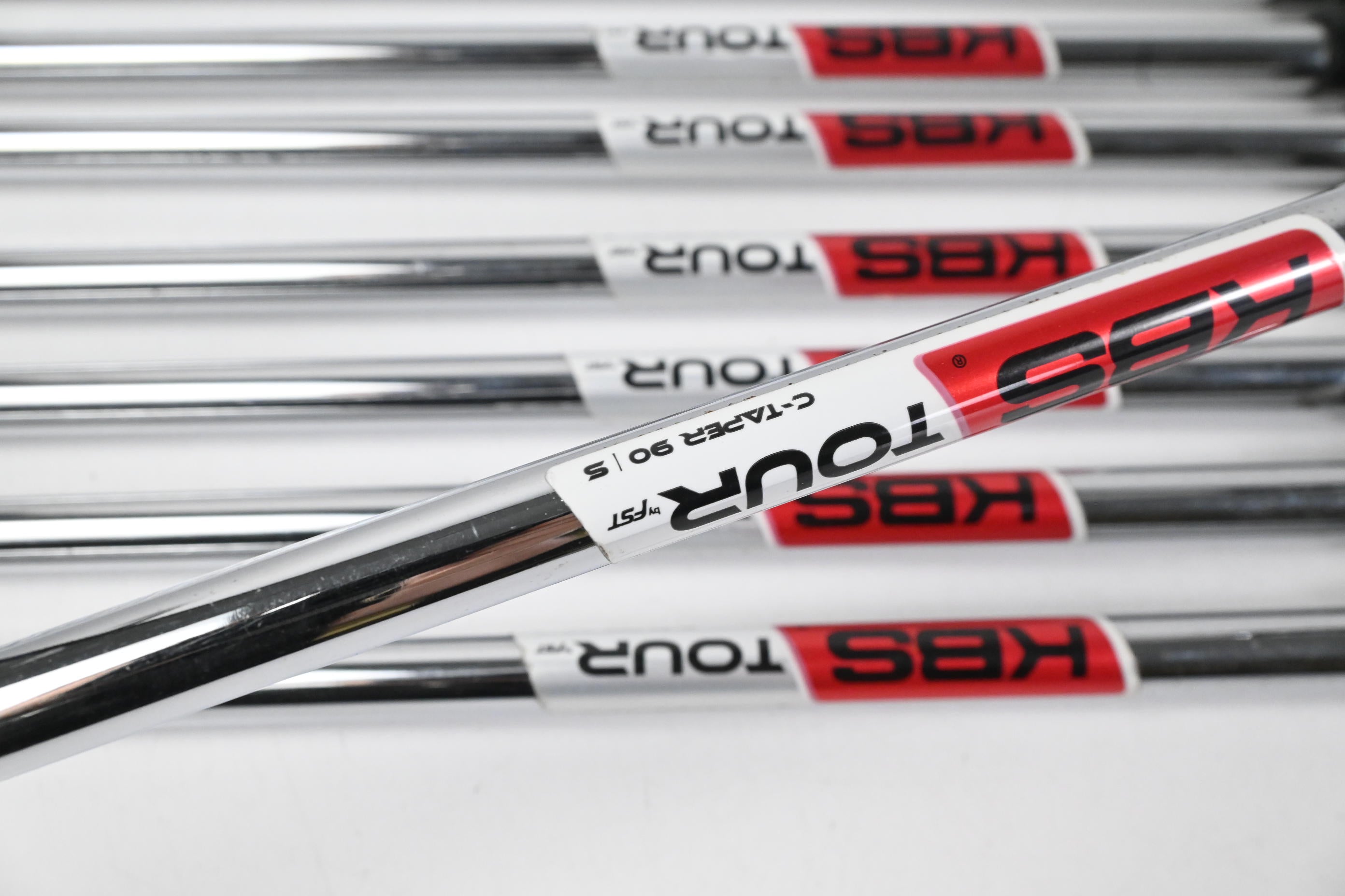 Taylormade SLDR Irons / 4-PW+GW / Stiff Flex KBS Tour C-Taper 90 Shafts
