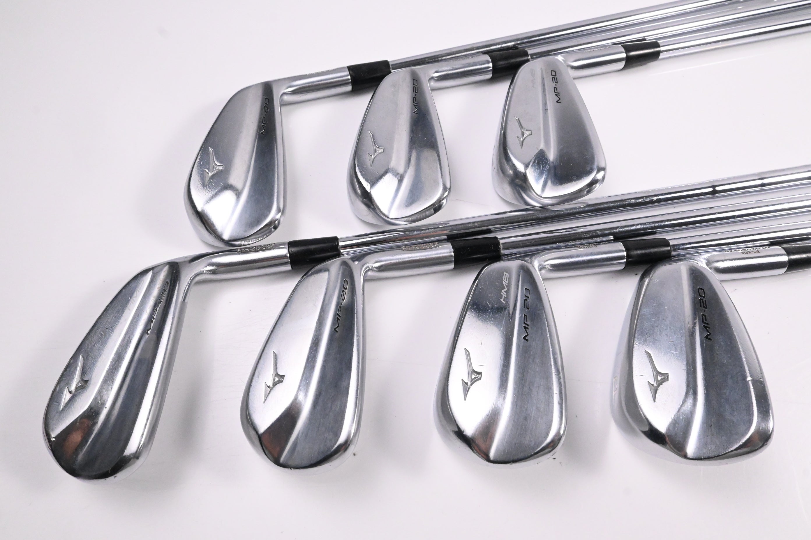 Mizuno MP-20 HMB Irons / 4-PW / Regular Flex Steel Shafts