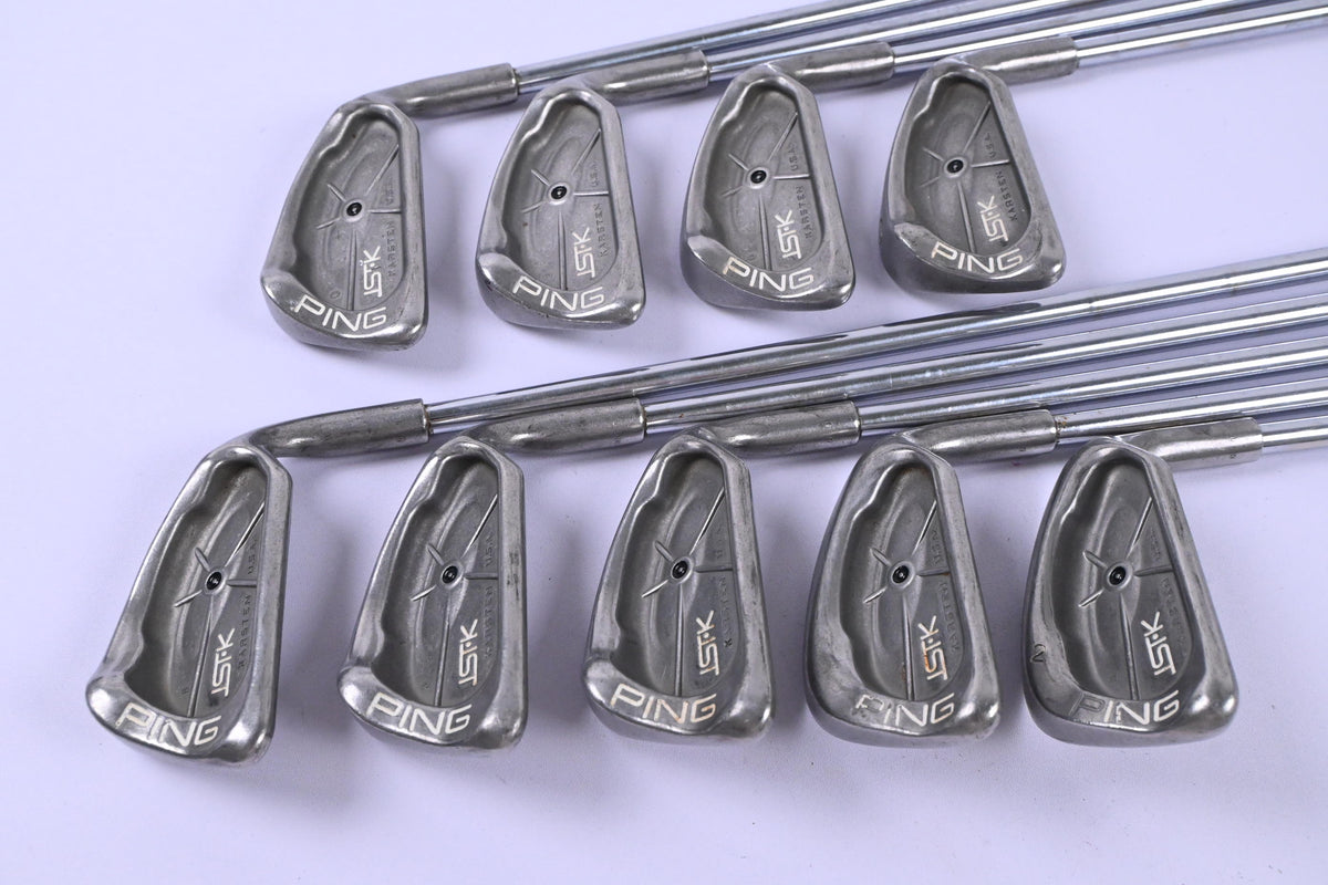 Ping ISI-K Irons / 3-PW+SW / Black Dot / Stiff Flex Ping JZ Shafts