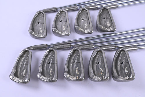 Ping ISI-K Irons / 3-PW+SW / Black Dot / Stiff Flex Ping JZ Shafts