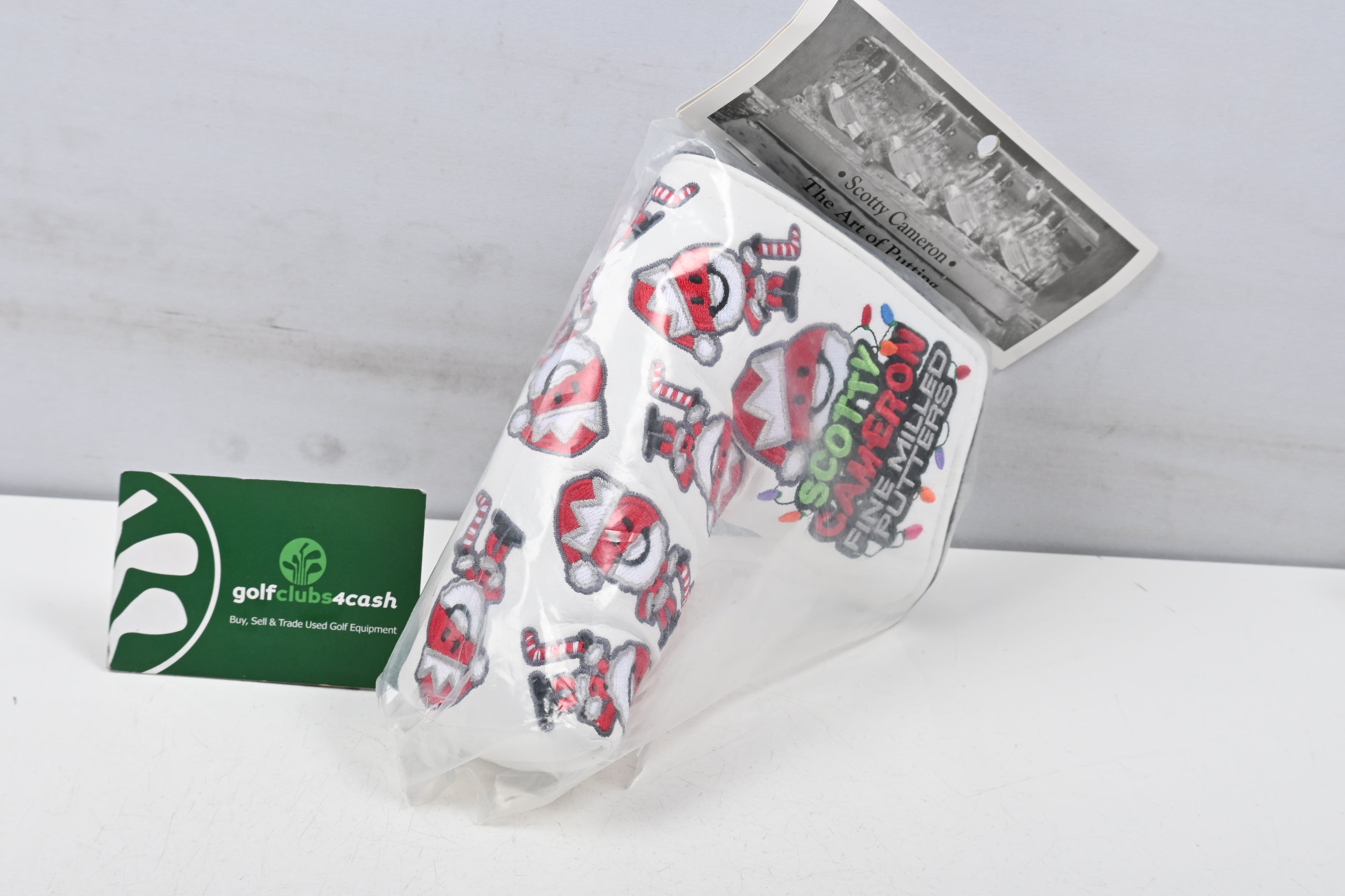 Scotty Cameron 2012 Santa Putter Man Dancing Putter Cover / Blade / White