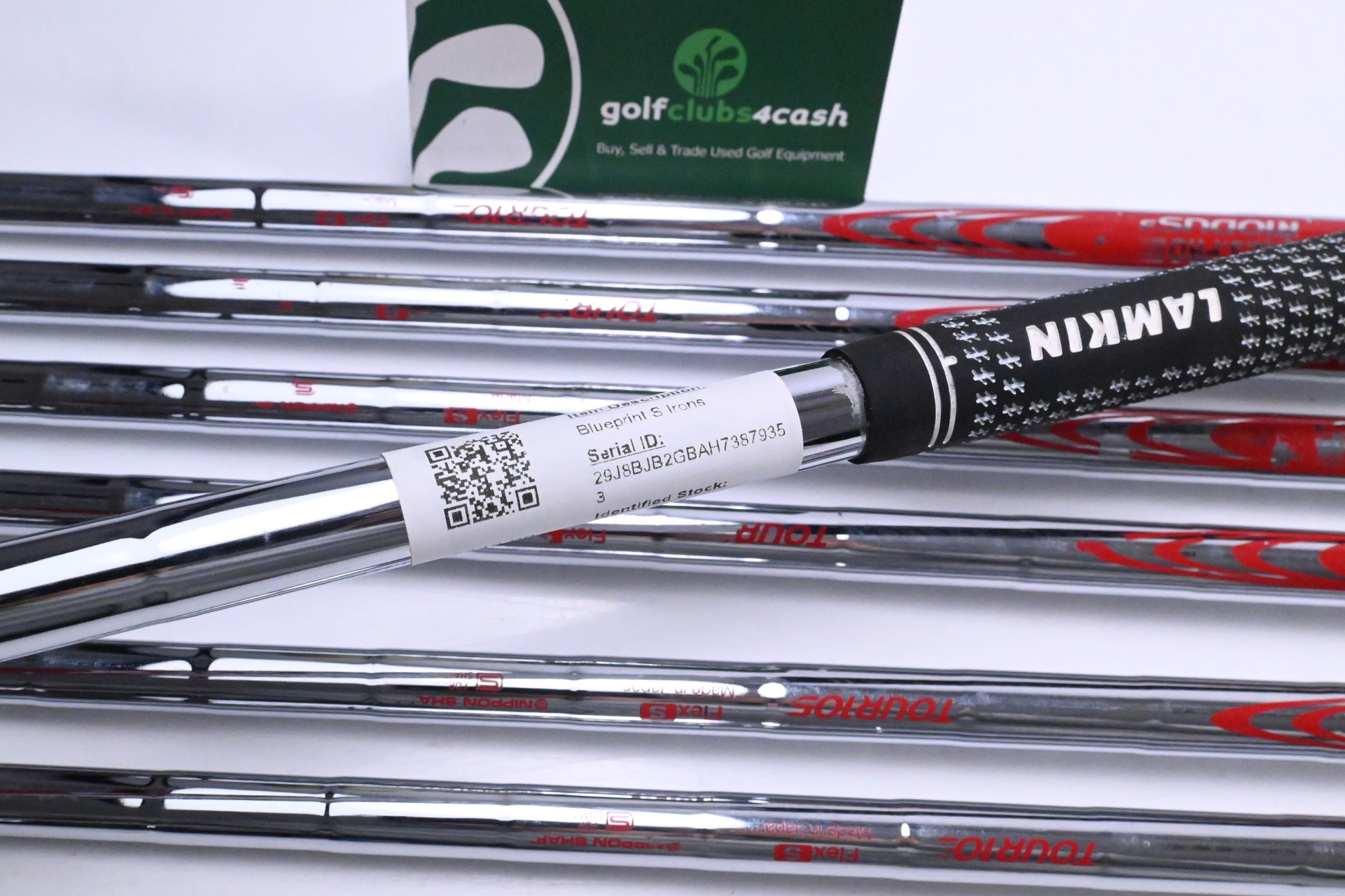 Ping i230/Blueprint S Irons / 4-PW / White Dot / Stiff Flex N.S.Pro Modus³ Tour