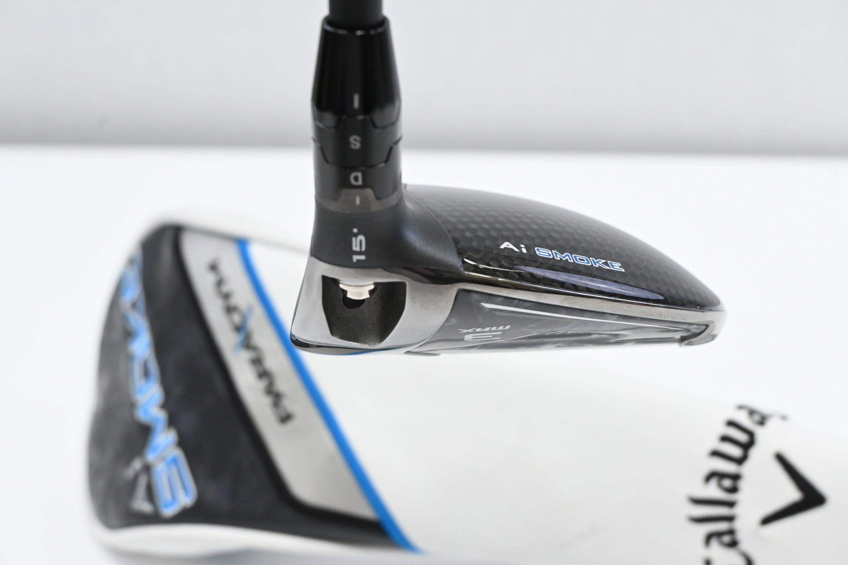 Callaway Paradym Ai Smoke Max #3 Wood / 15 Degree / Stiff Flex Tensei AV Blue 65