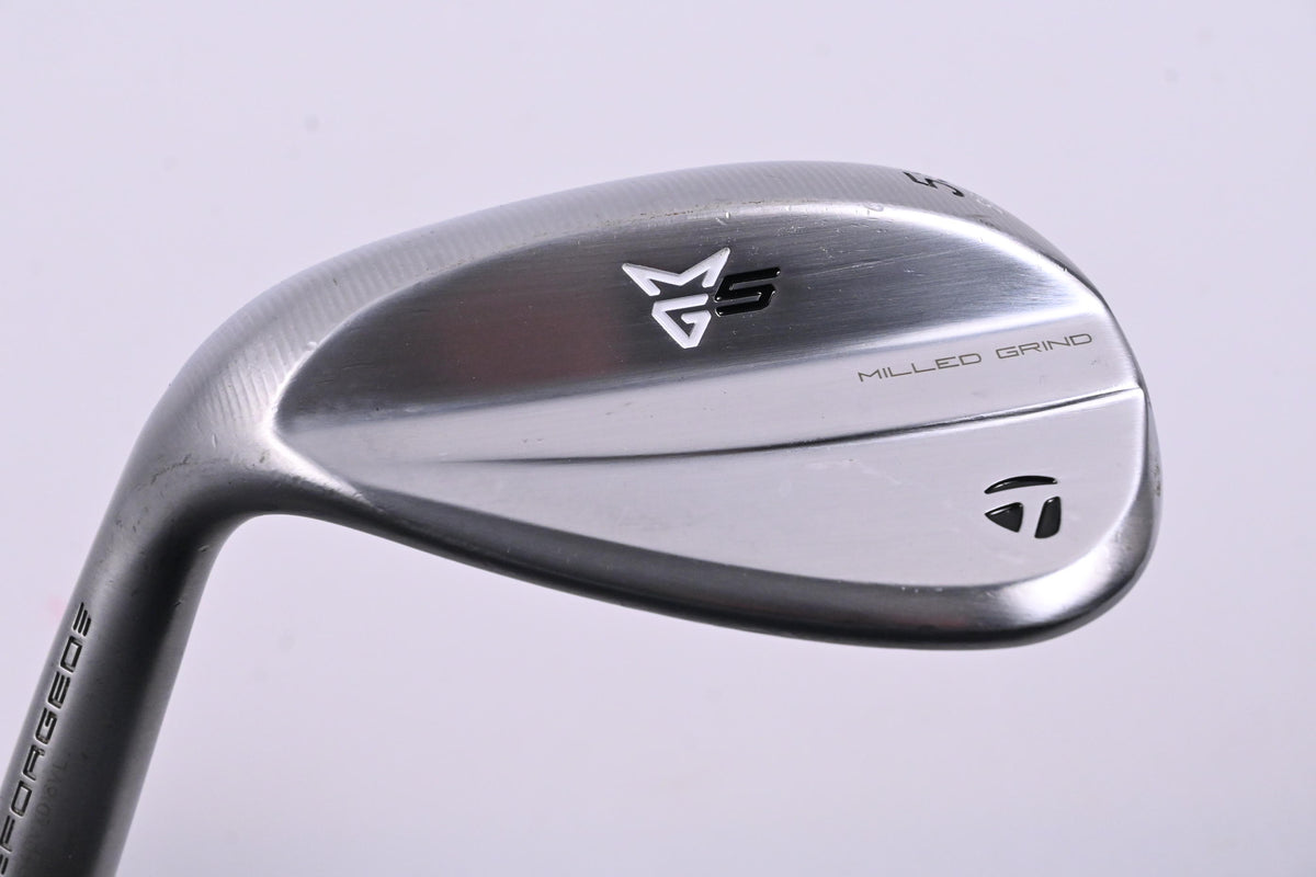 Left Hand Taylormade Milled Grind 5 Lob Wedge / 58 Degree / Wedge Flex