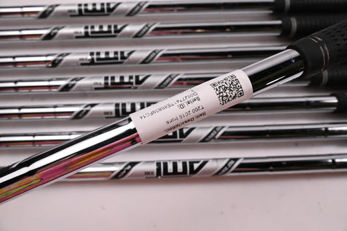 Titleist T200 2019 Irons / 4-PW+48 / Regular Flex AMT Black R300 Shafts