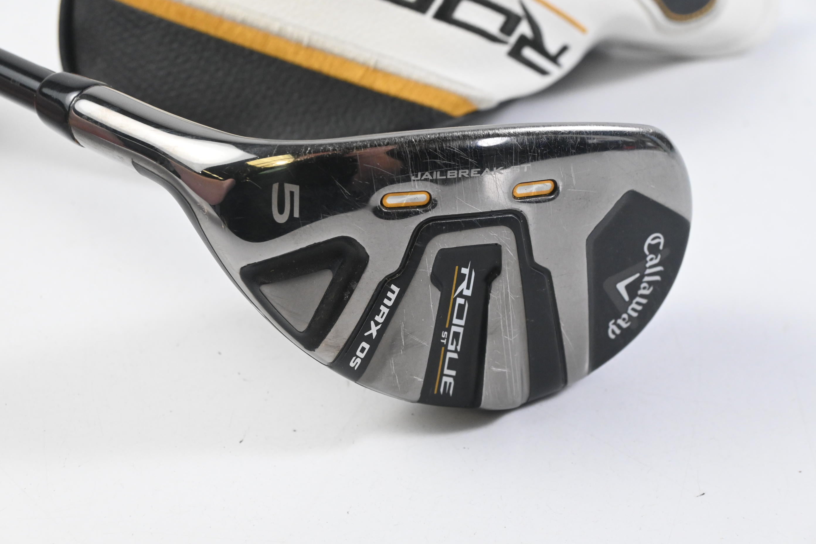 Left Hand Callaway Rogue ST Max #5 Hybrid / 23 Degree / Regular Flex Tensei