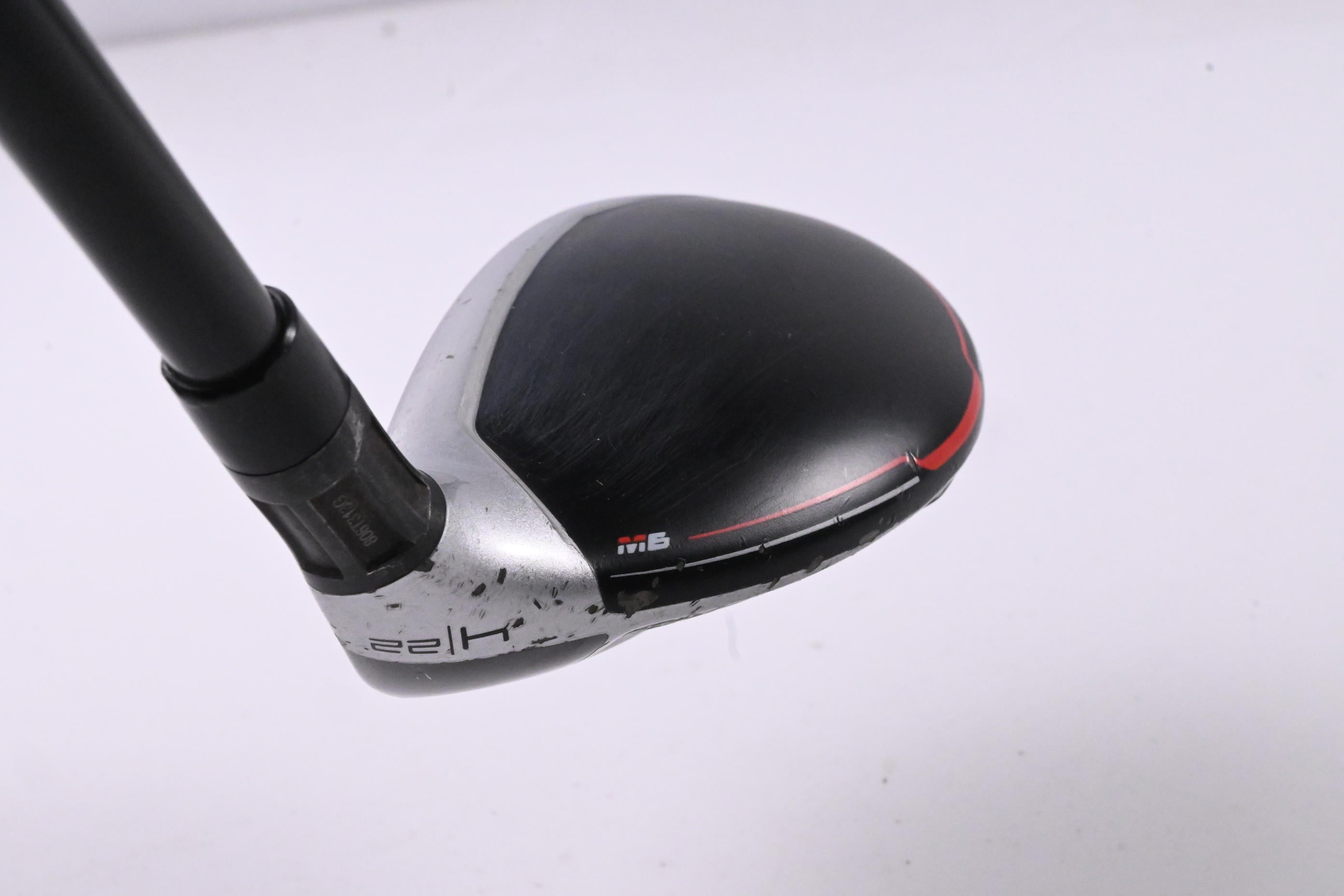 Taylormade M6 #4 Hybrid / 22 Degree / Regular Flex Fujikura Atmos Orange 6 Shaft