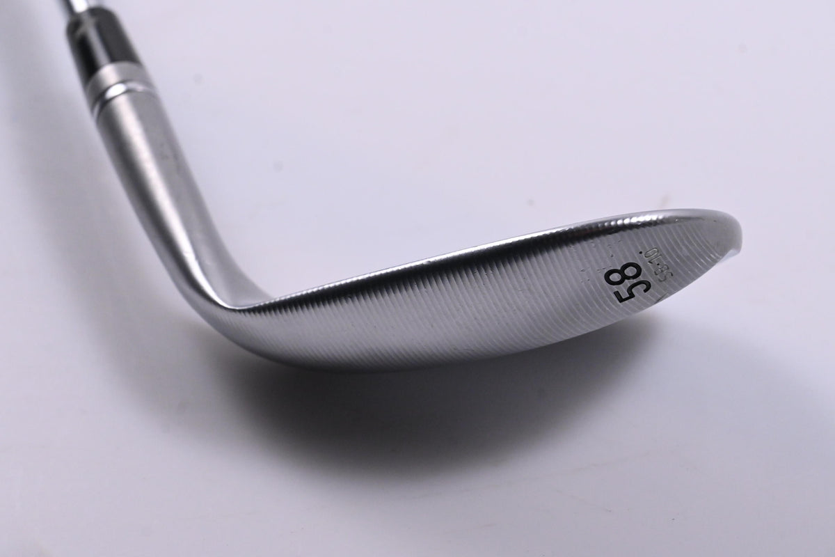 Left Hand Taylormade Milled Grind 5 Lob Wedge / 58 Degree / Wedge Flex