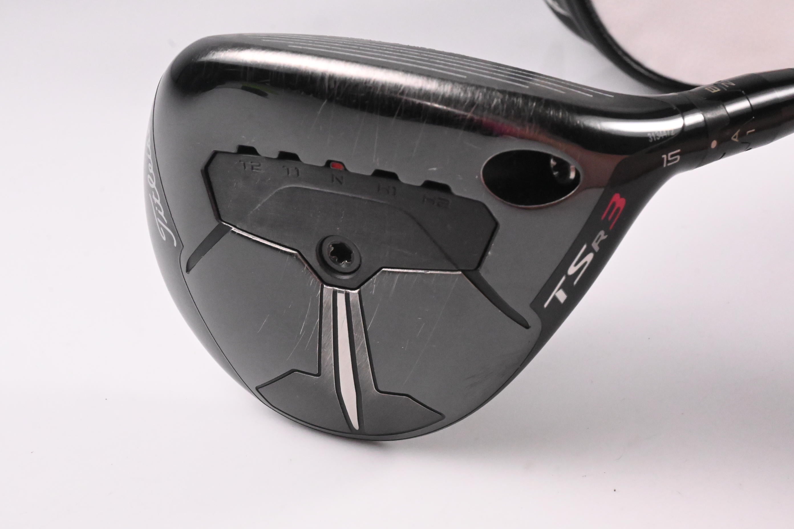 Titleist TSR3 #3 Wood / 15 Degree / Stiff Flex Hzrdus Black 70 Shaft
