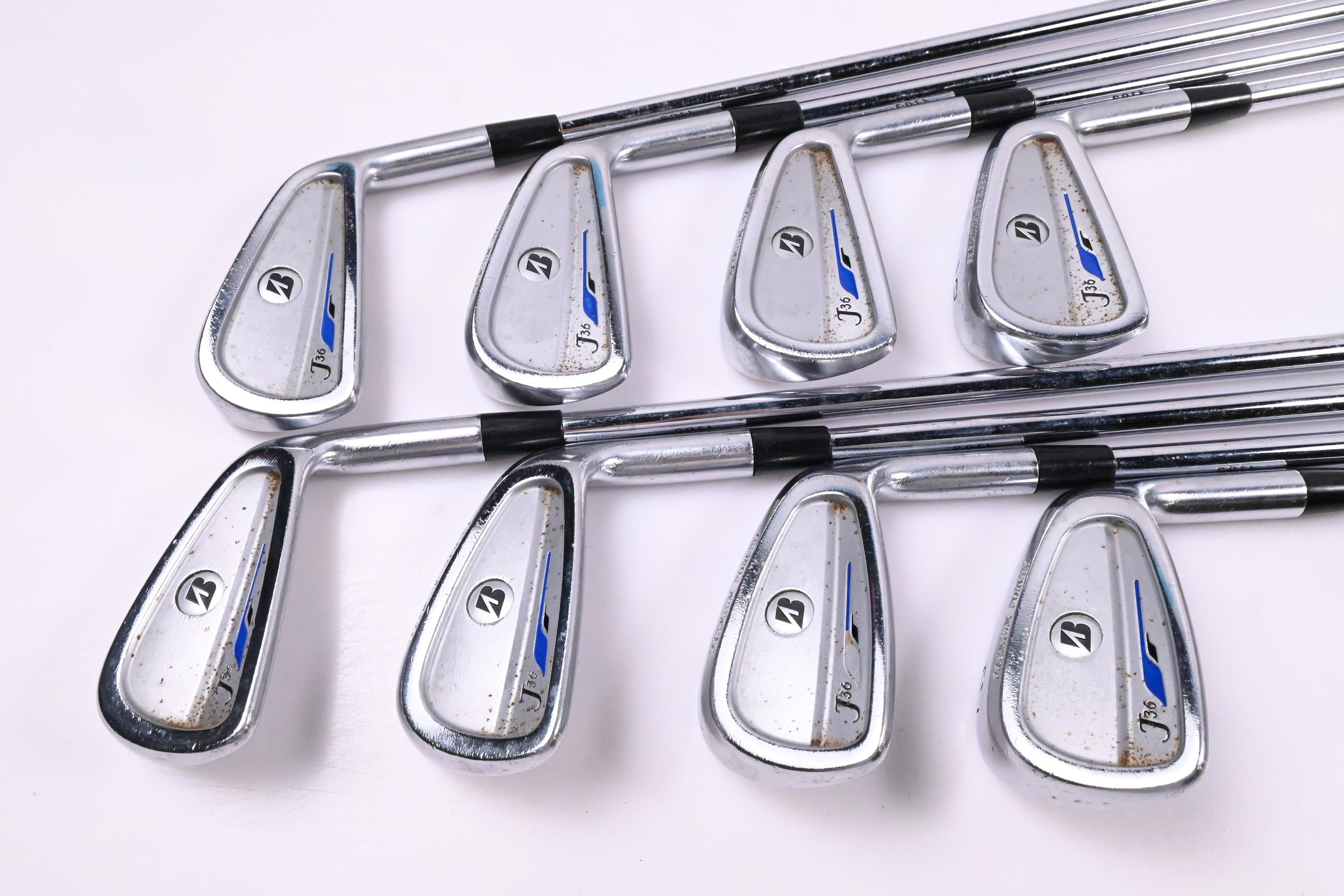 Bridgestone J36 Cavity Back Irons / 3-PW / Stiff Flex Project X Flighted Shafts