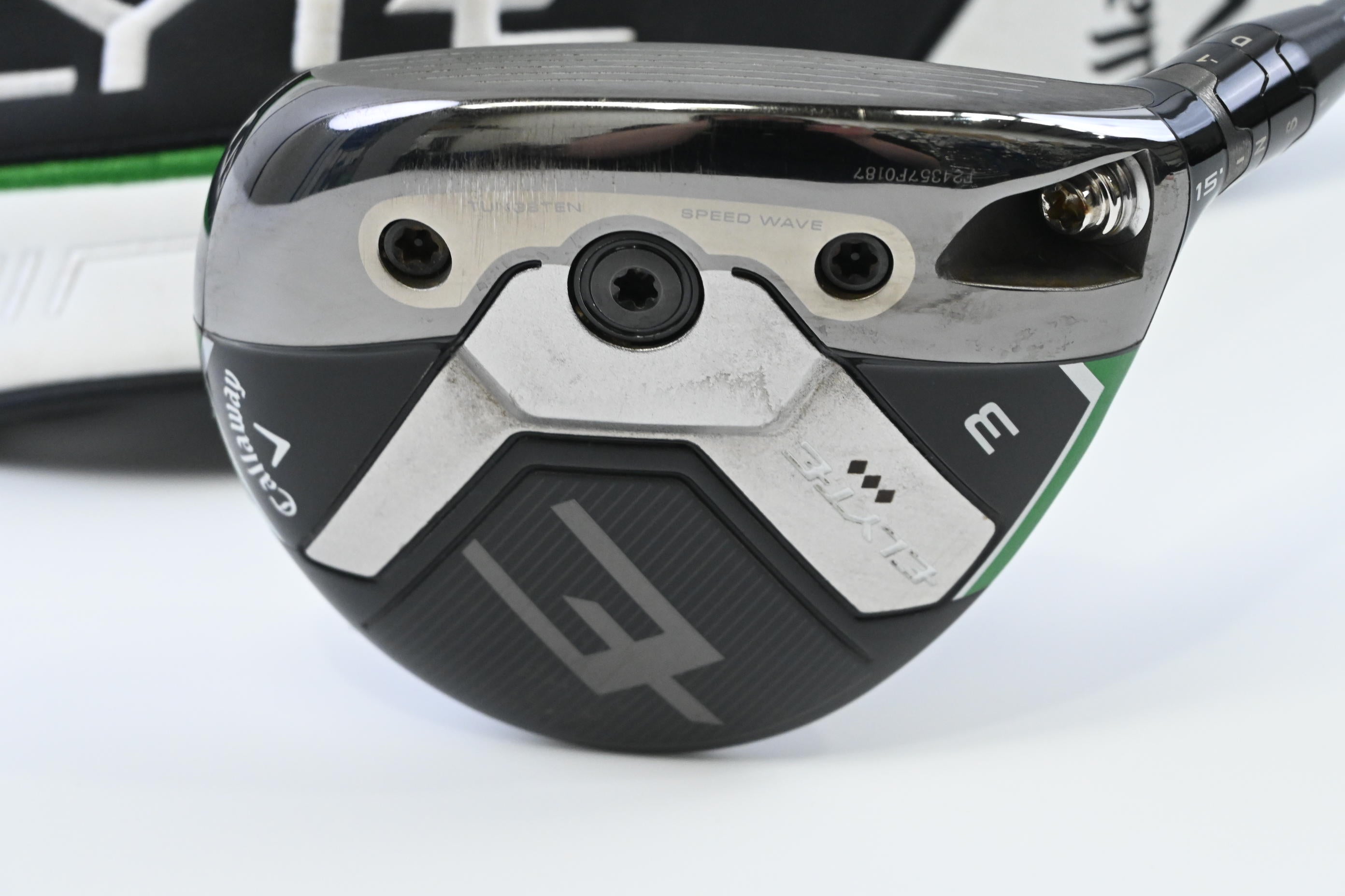 Callaway Elyte Triple Diamond #3 Wood / 15 Degree / X-Flex Denali Charcoal 70