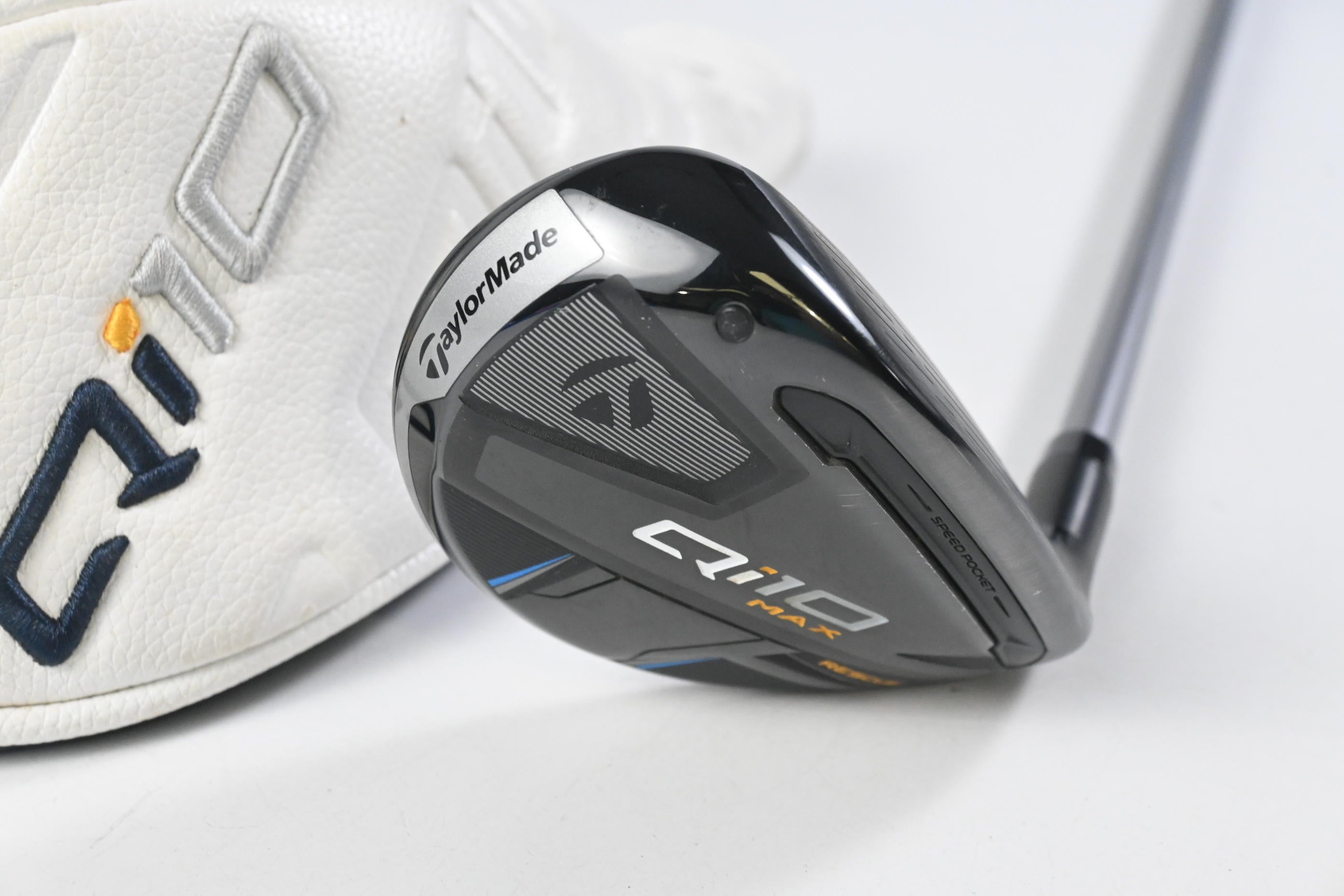Taylormade Qi10 Max #4 Hybrid / 23 Degree / Senior Flex Fujikura Speeder NX
