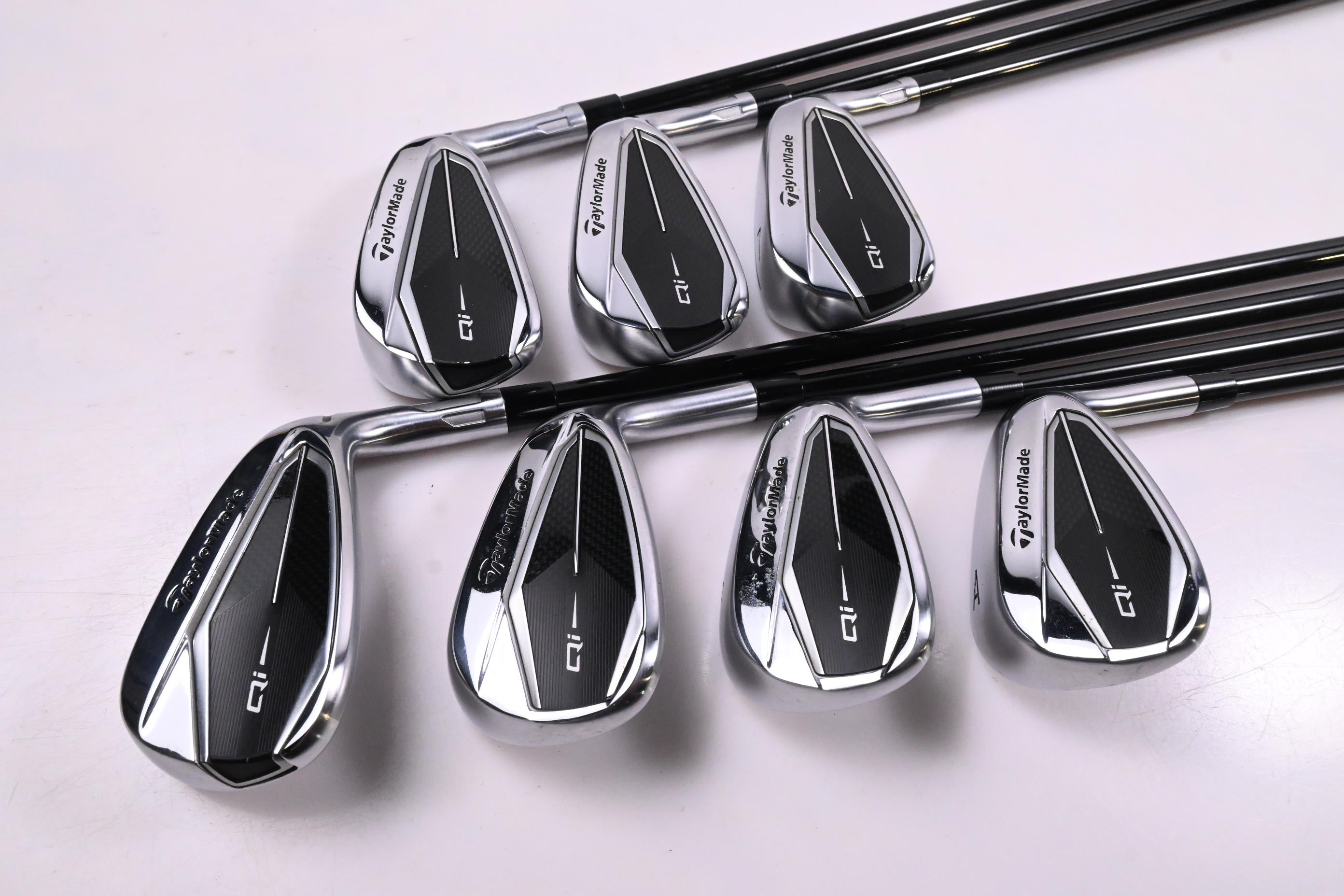 Taylormade Qi Irons / 5-PW+GW / Senior Flex Fujikura Ventus TR Blue 5 Shafts