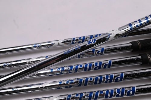 Ping i500 Irons / 4-PW / Blue Dot / Regular Flex Project X LZ 115 Shafts