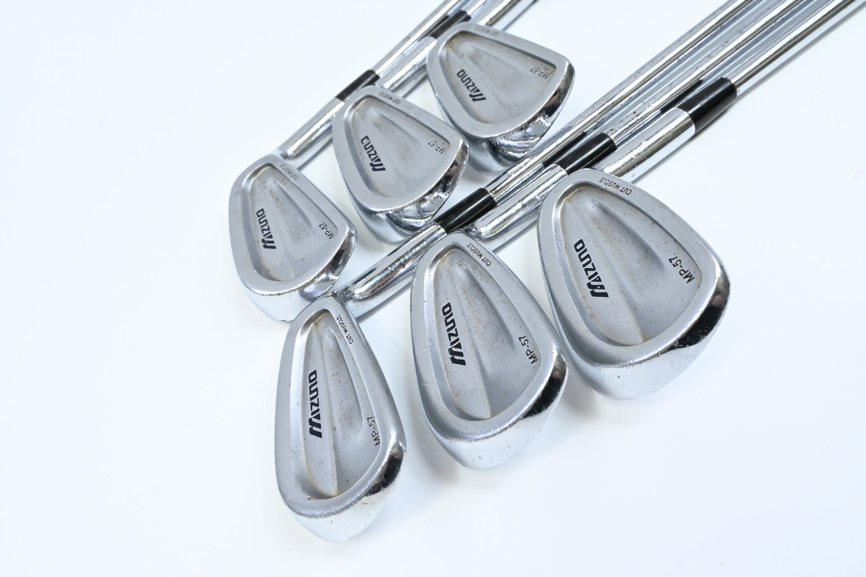 Mizuno MP-57 Irons / 5-PW / Stiff Flex Dynamic Gold S300 Shafts