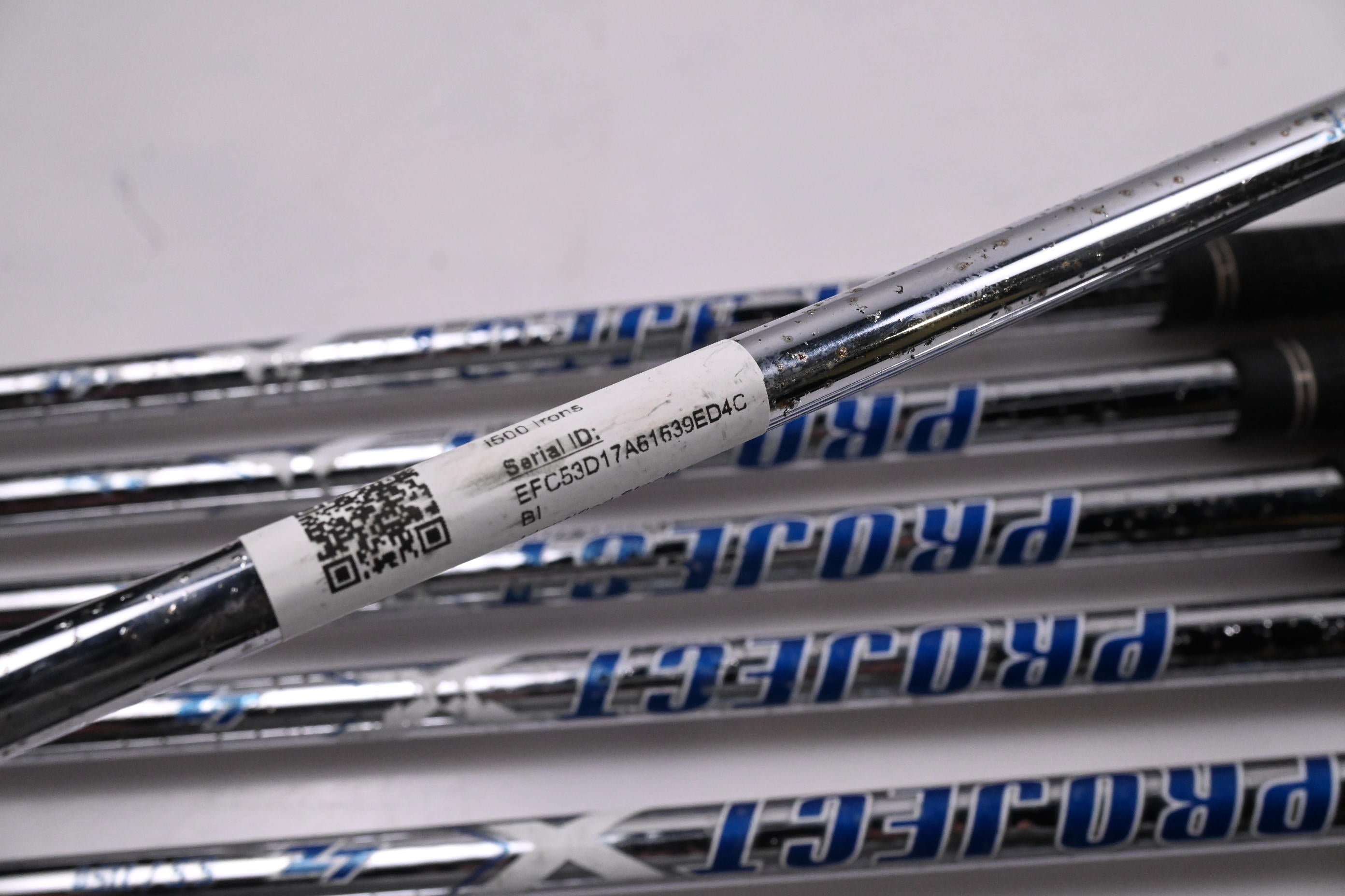 Ping i500 Irons / 4-PW / Blue Dot / Regular Flex Project X LZ 115 Shafts