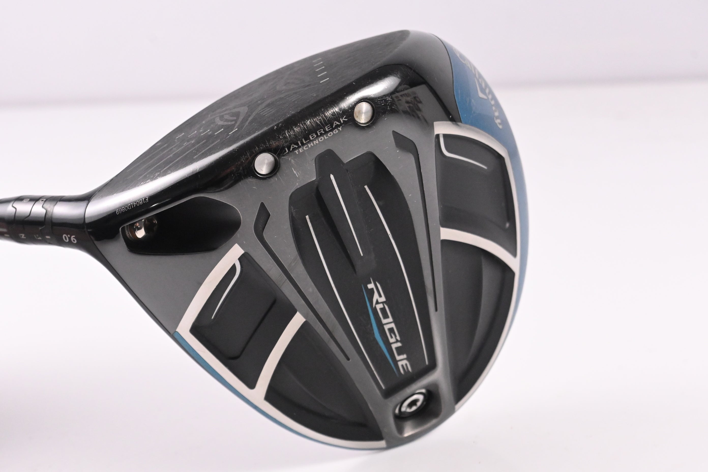 Left Hand Callaway Rogue Driver / 9 Degree / Regular Flex HZRDUS T800 55 Shaft