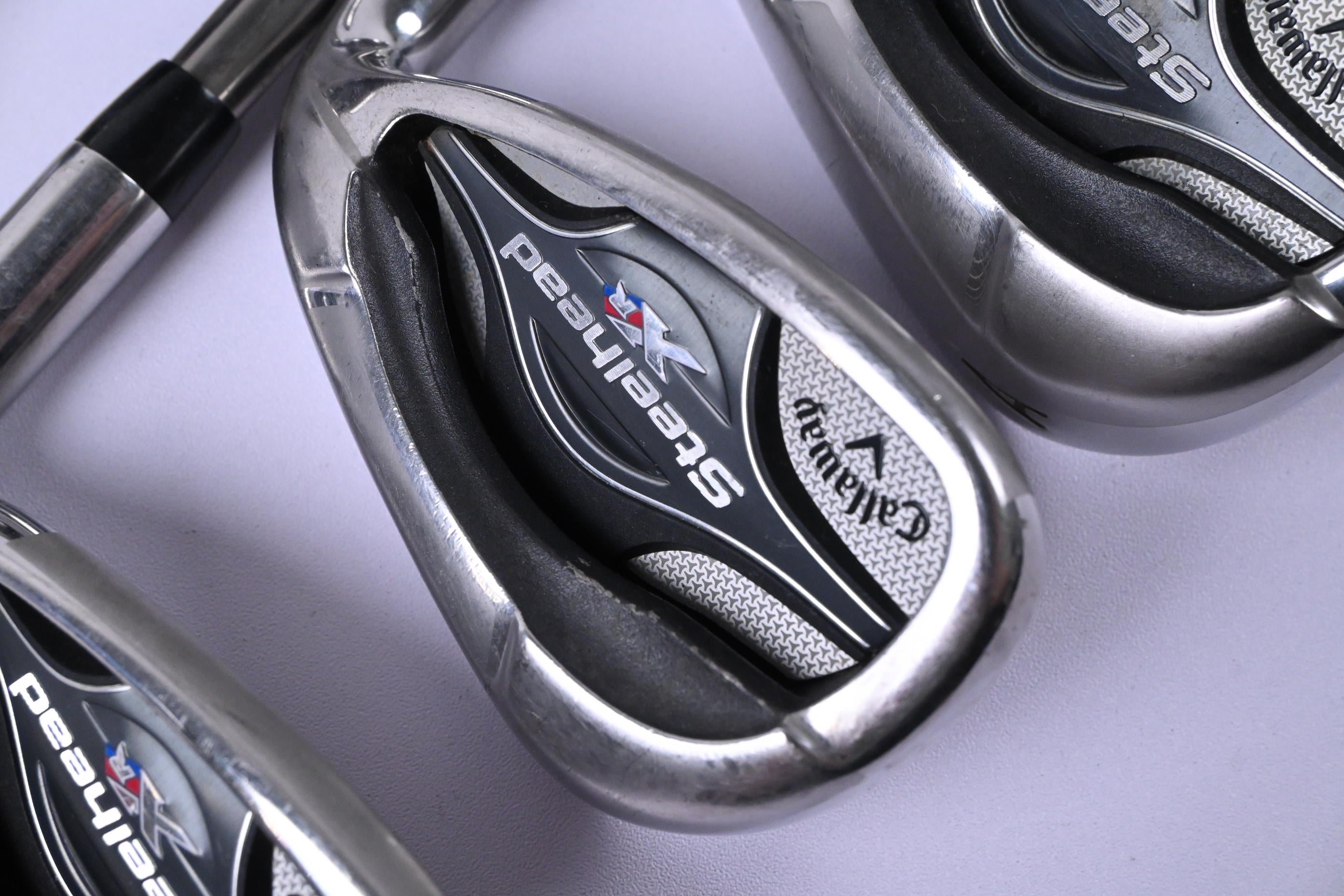 Callaway Steelhead XR Irons / 5-PW+GW+SW / Stiff Flex UST Recoil ES 780 Shafts