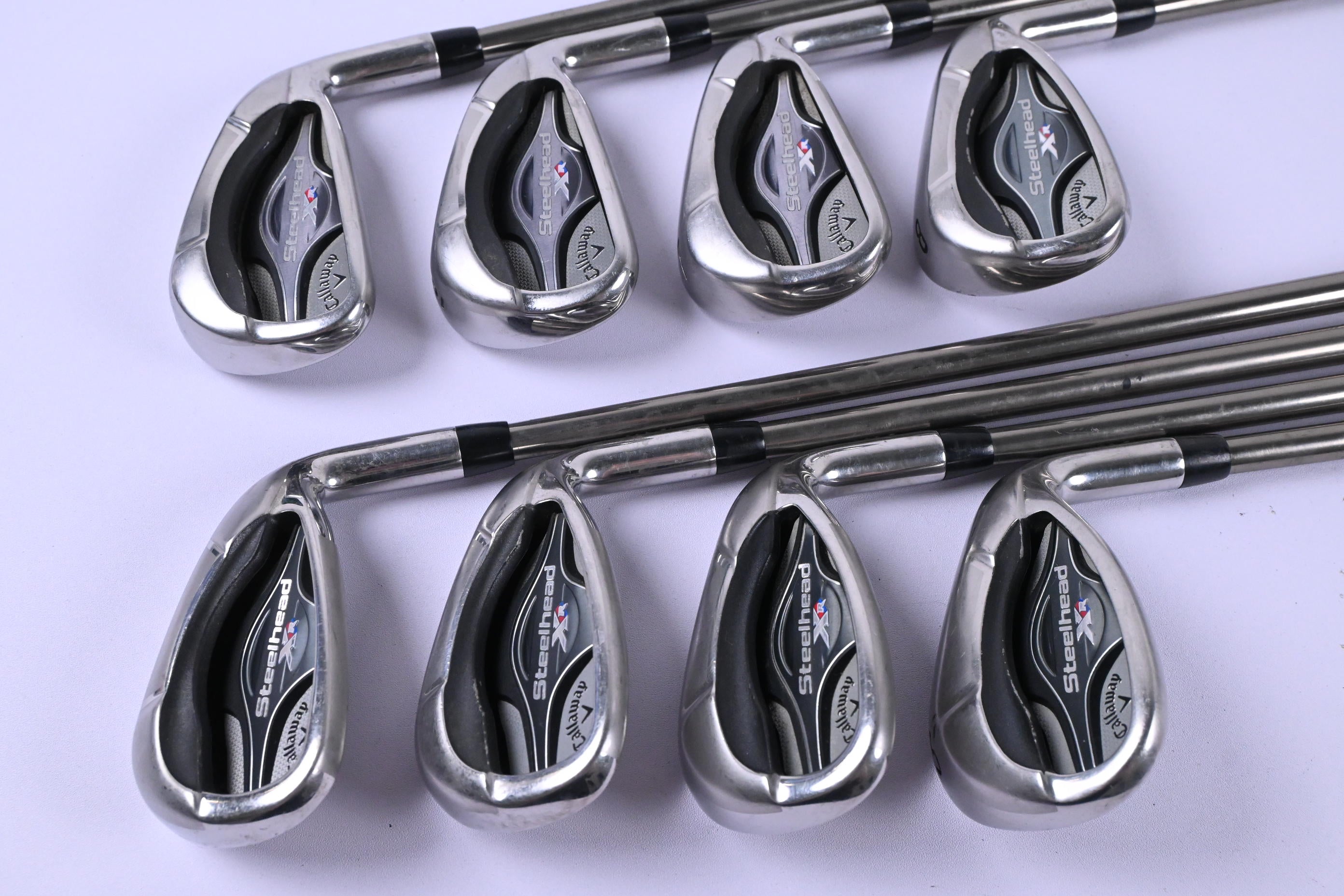 Callaway Steelhead XR Irons / 5-PW+GW+SW / Stiff Flex UST Recoil ES 780 Shafts