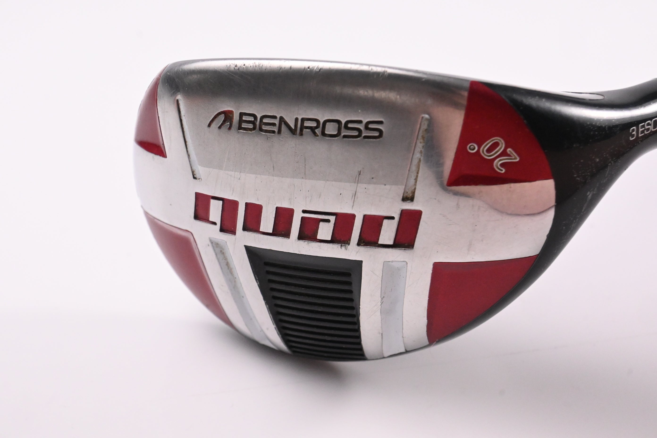 Benross Quad Speed #3 Hybrid / 20 Degree / Stiff Flex Aldila Voodoo Shaft