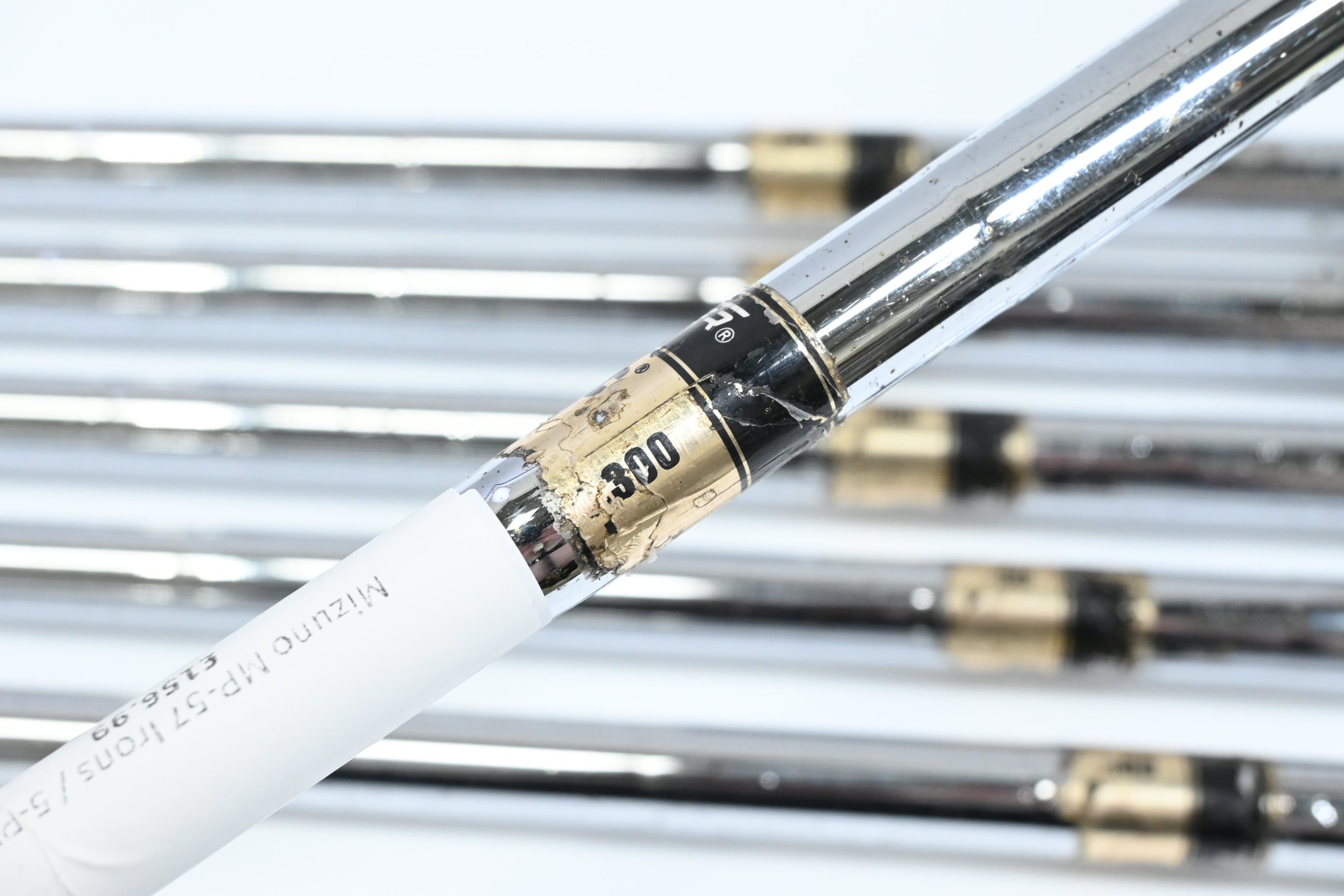Mizuno MP-57 Irons / 5-PW / Stiff Flex Dynamic Gold S300 Shafts