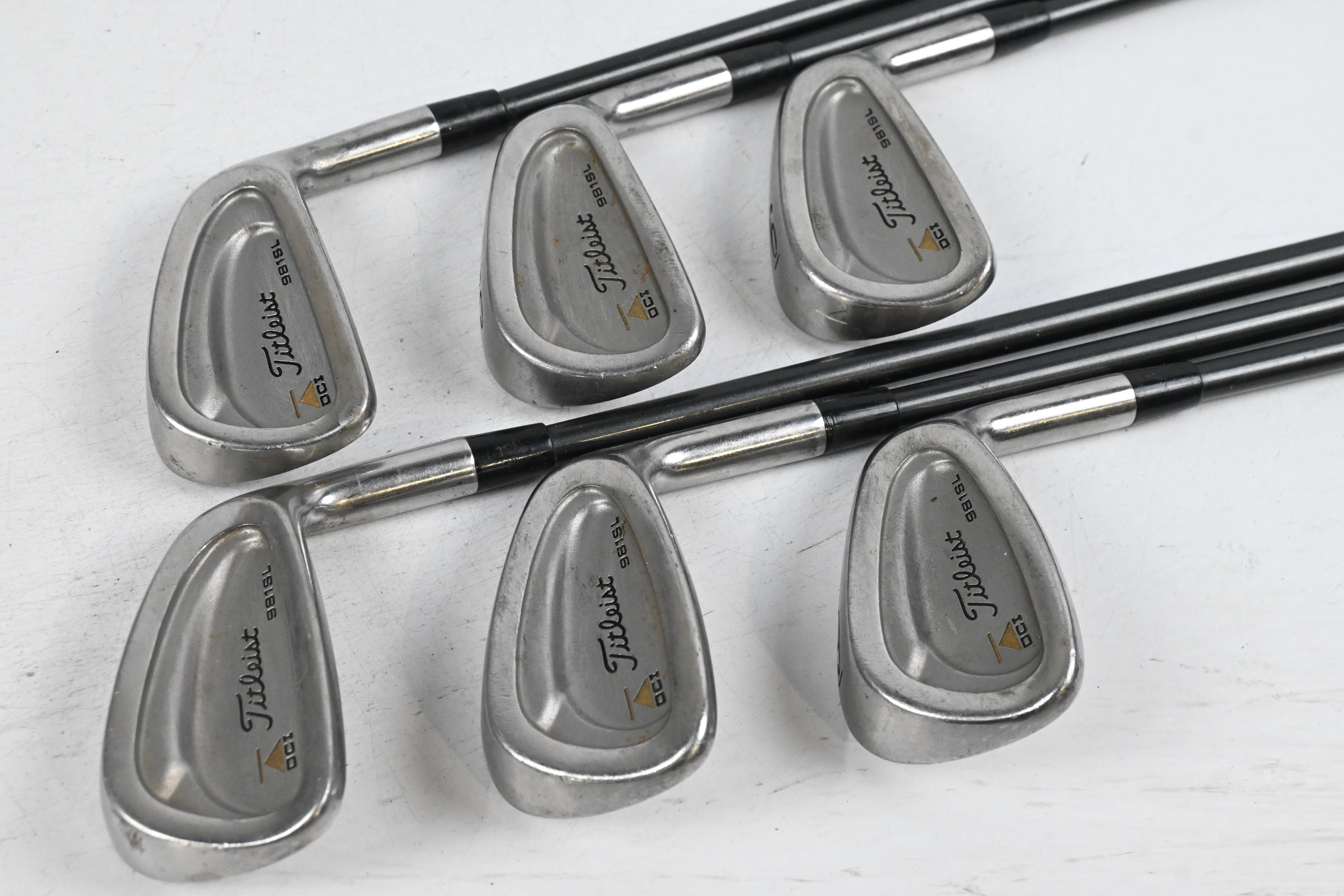 Titleist DCI 981 SL Irons / 4-9i / Regular Flex Titleist Ultralite Shafts
