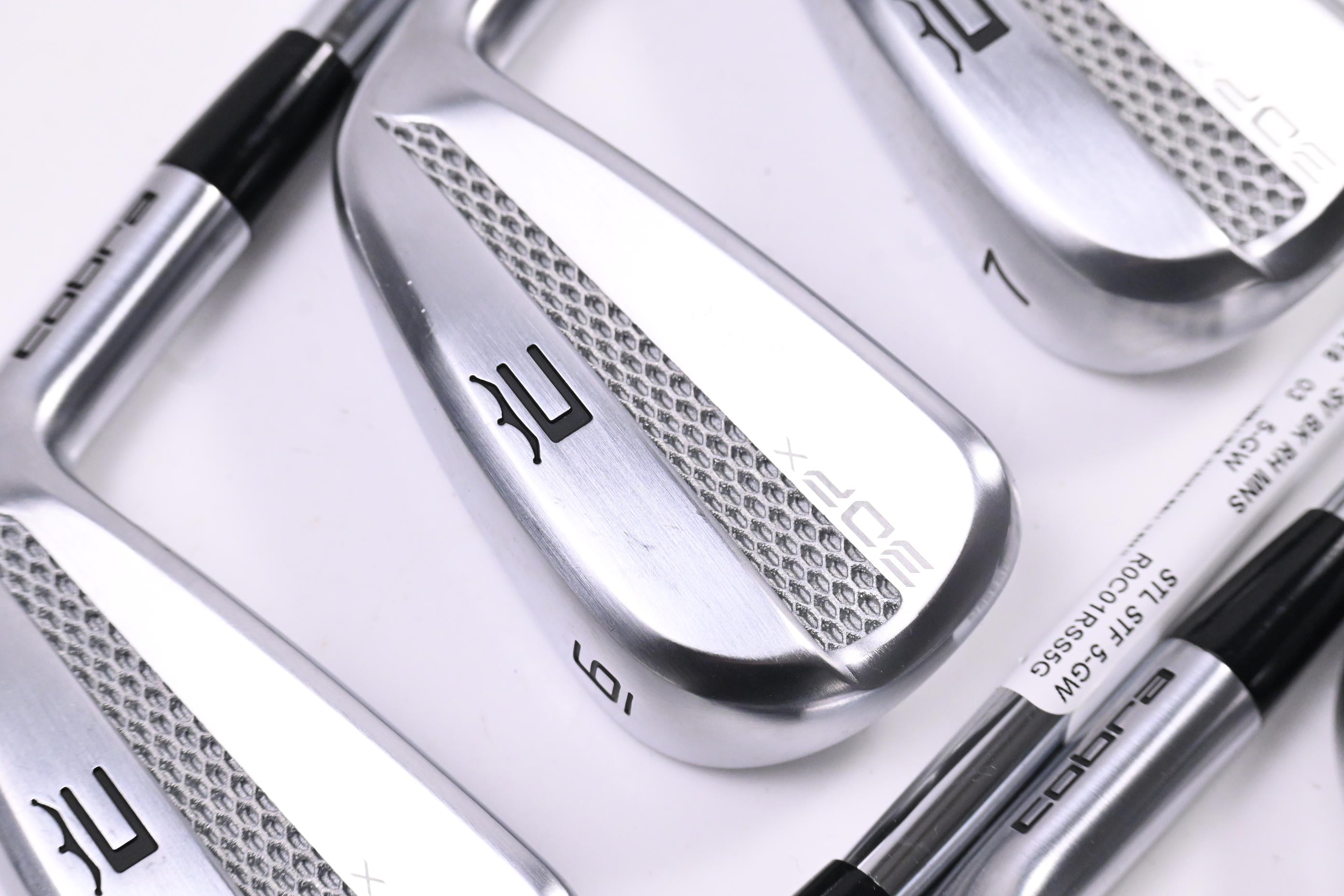 Cobra 3DP X Irons / 5-PW+GW / Stiff Flex KBS Tour Lite Shafts
