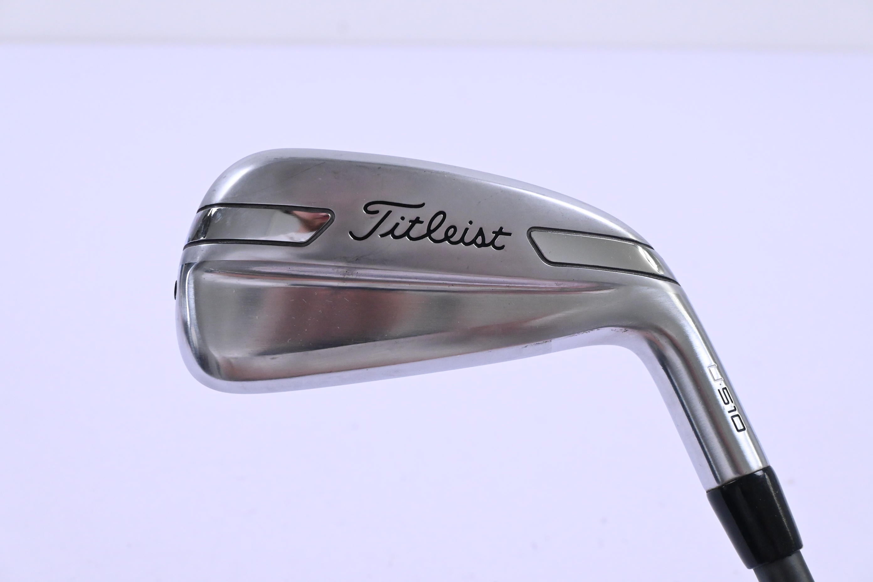 Titleist U510 #2 Iron / 18 Degree / Stiff Flex HZRDUS Smoke Black 80 Shaft