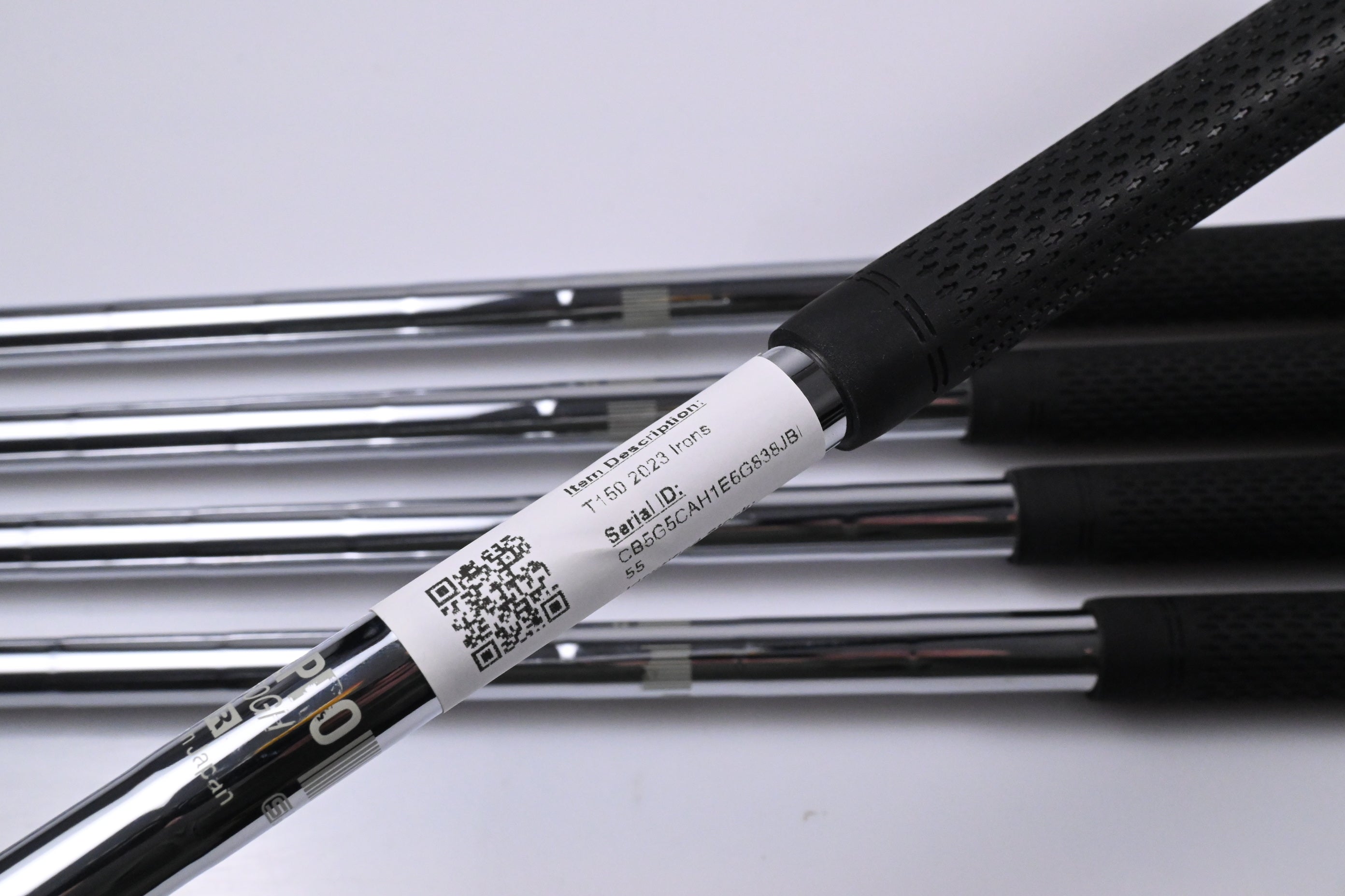 Left Hand Titleist T150 2023 Irons / 7-PW+48° / Regular Flex N.S.Pro 950GH