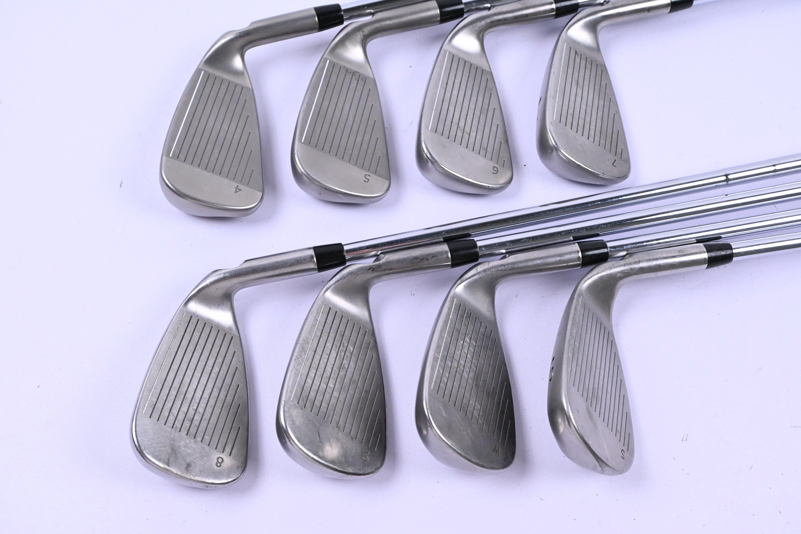 Left Hand Ping G Series Irons / 4-PW+SW / Blue Dot / Senior Flex Ping CFS Shafts