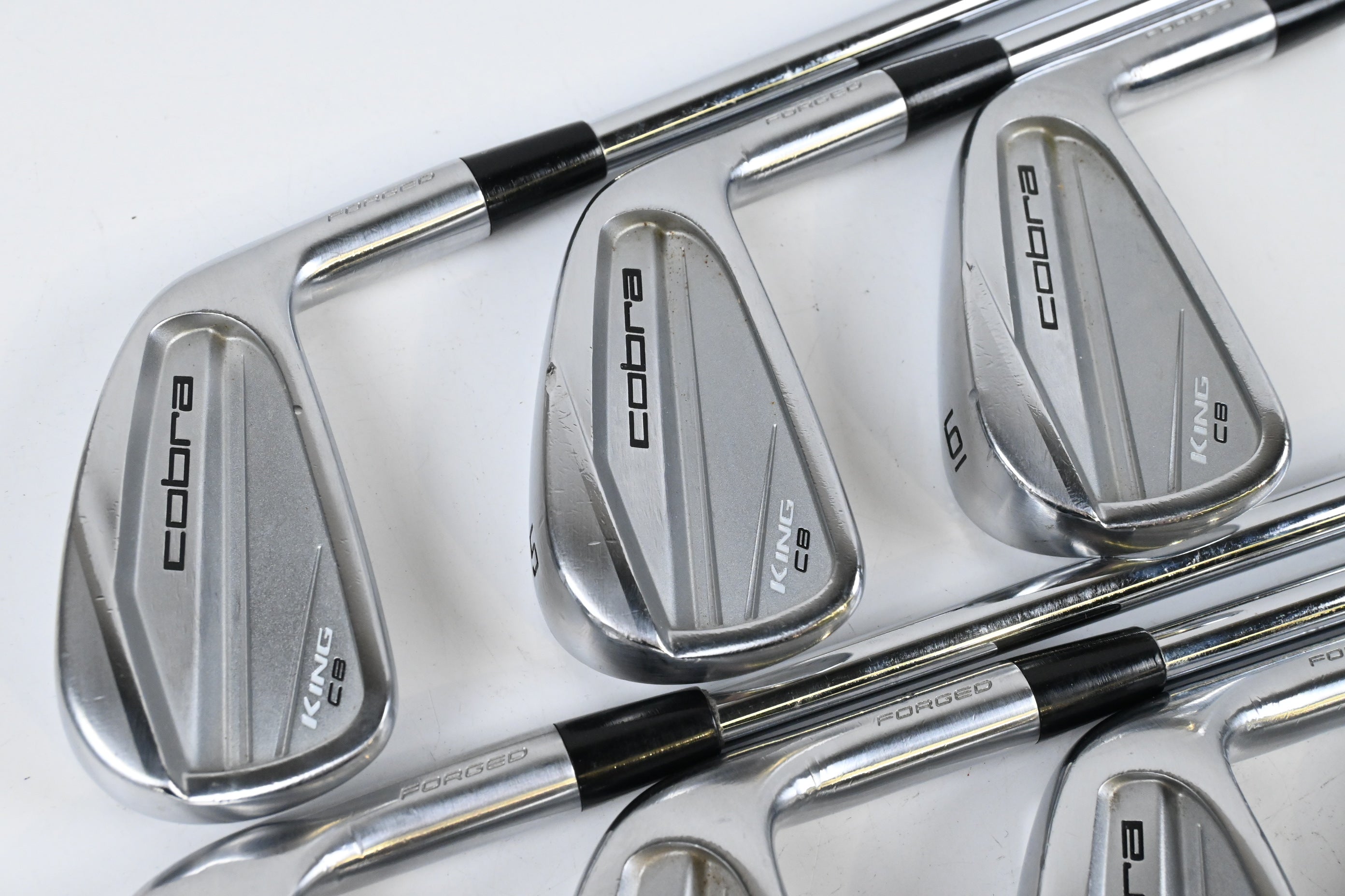 Cobra King CB Irons / 4-PW / Stiff Flex Steel Shafts