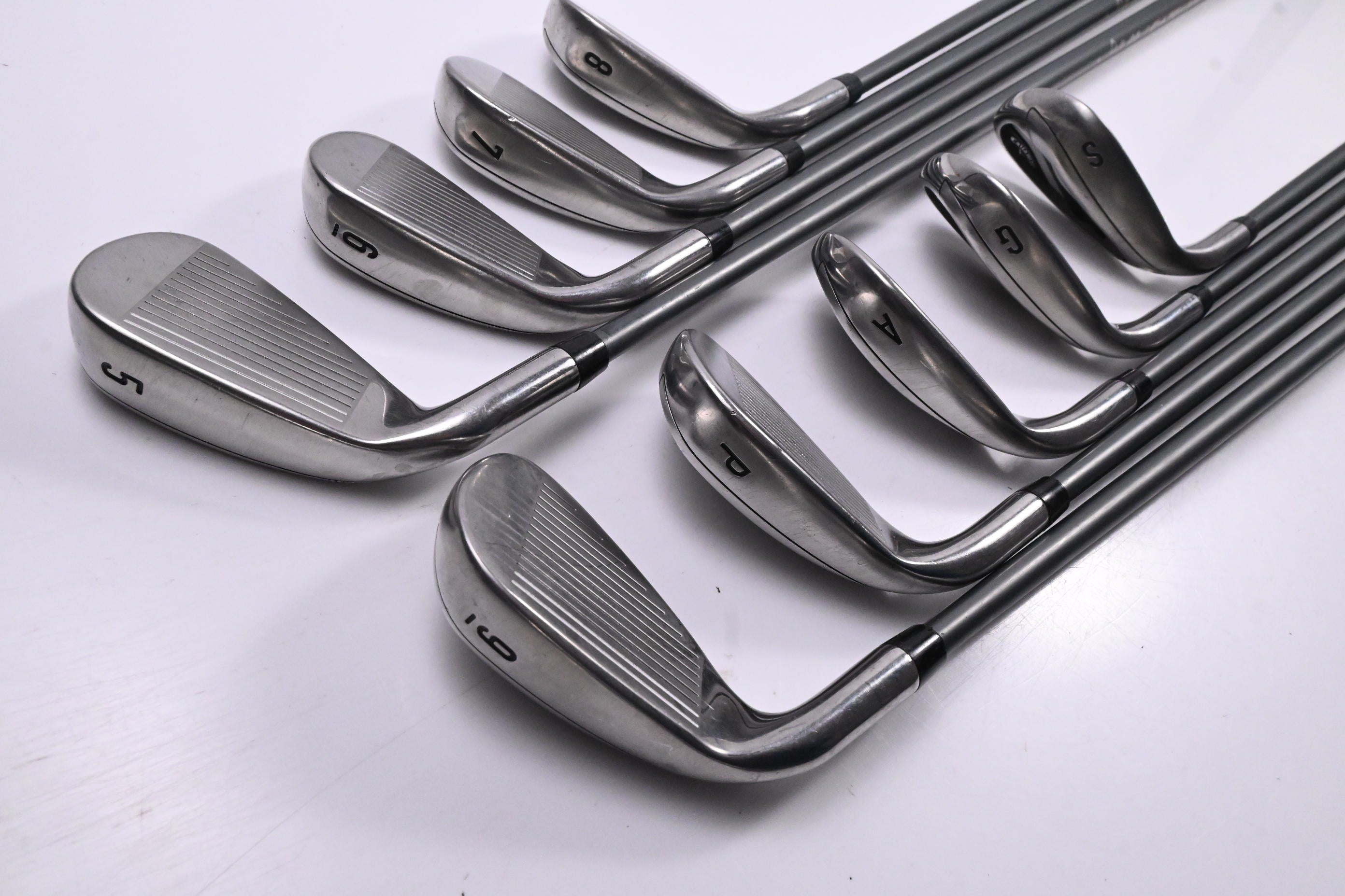 Callaway Mavrik Irons / 5-PW+GW+AW+SW / Regular Flex Project X Catalyst 65 Shafts