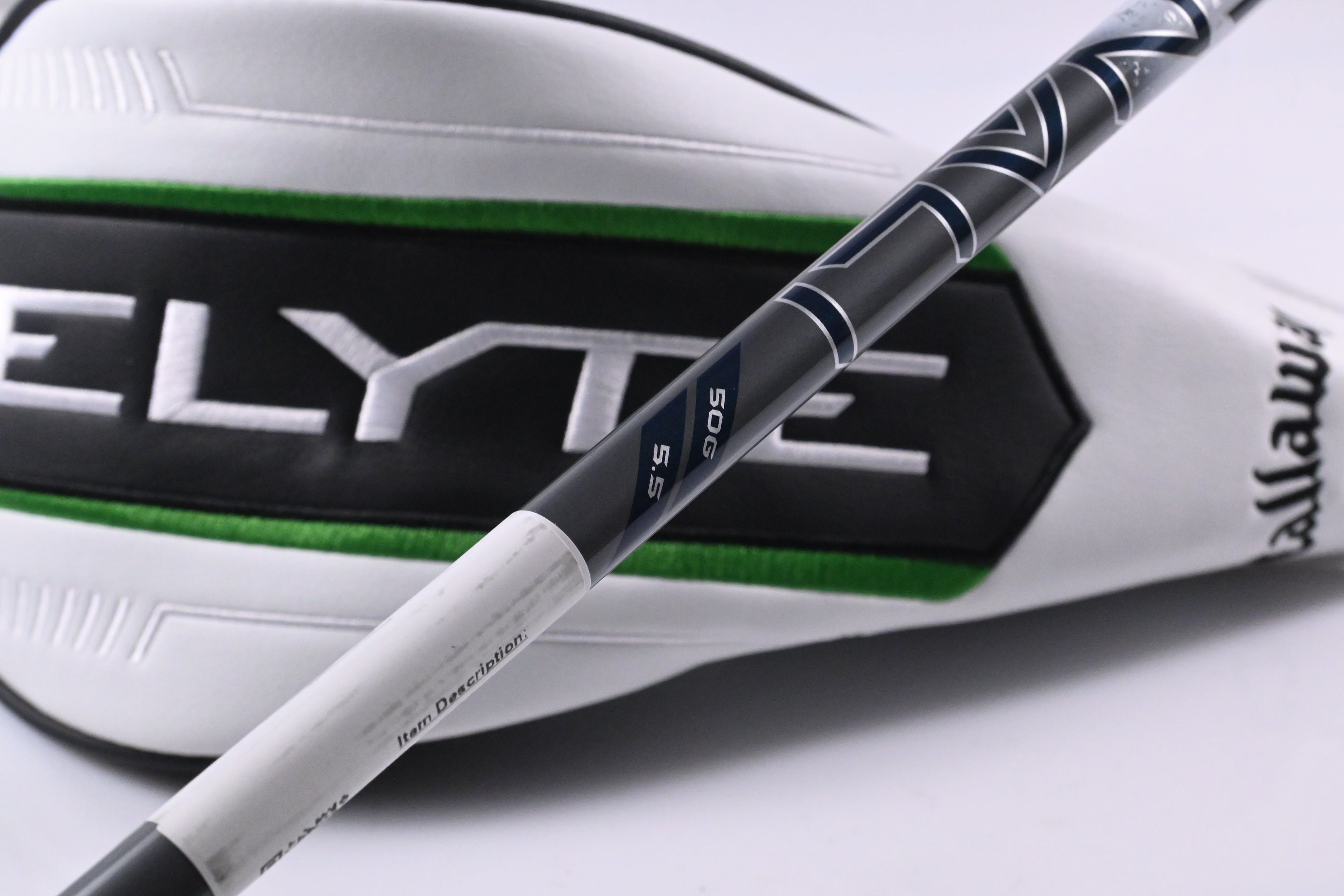 Callaway Elyte X Driver / 12 Degree / Regular Flex Denali Charcoal 50 Shaft