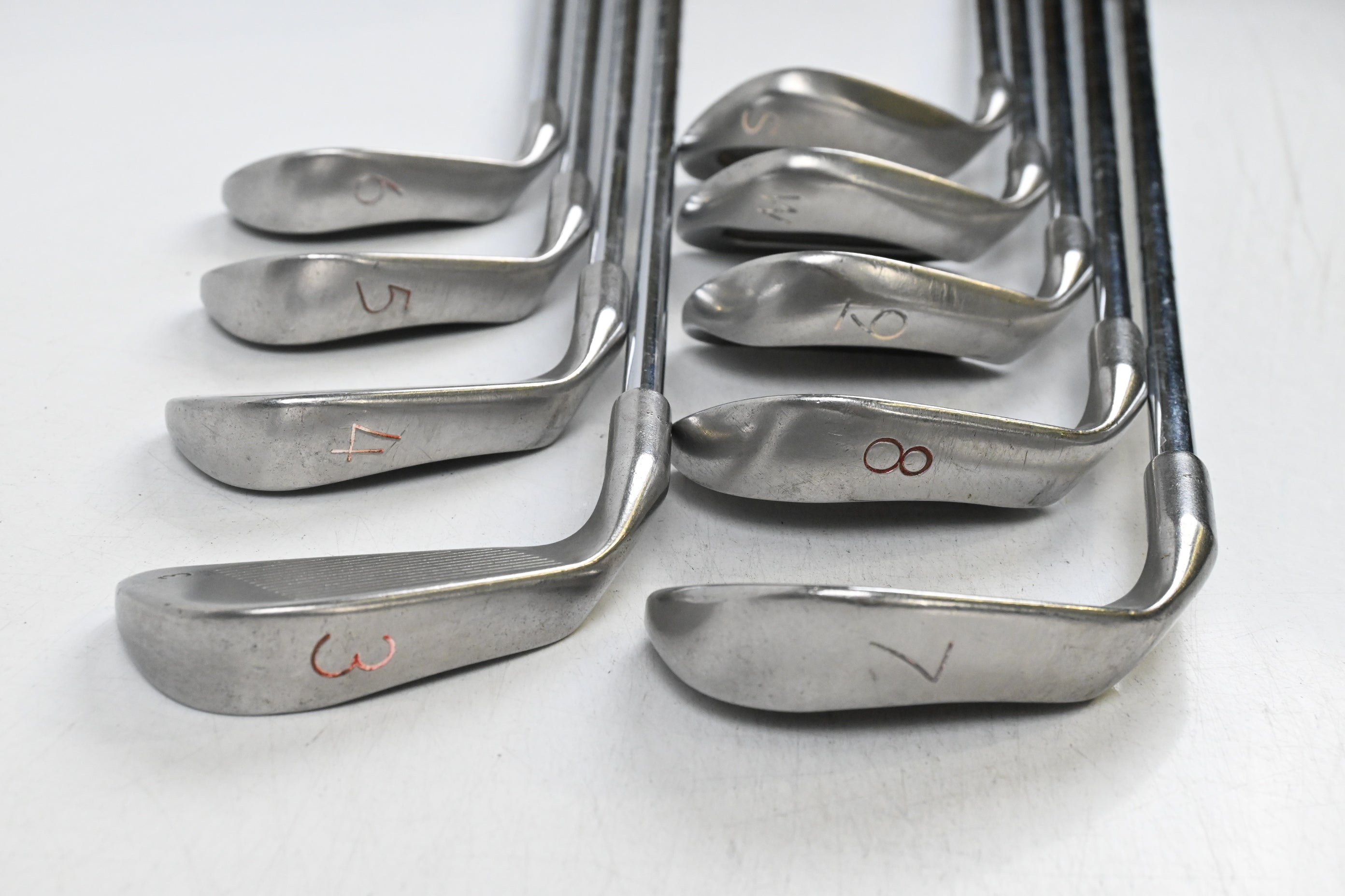 Ping Eye 2+ Irons / 3-PW+SW / Red Dot / Stiff Flex Steel Shafts