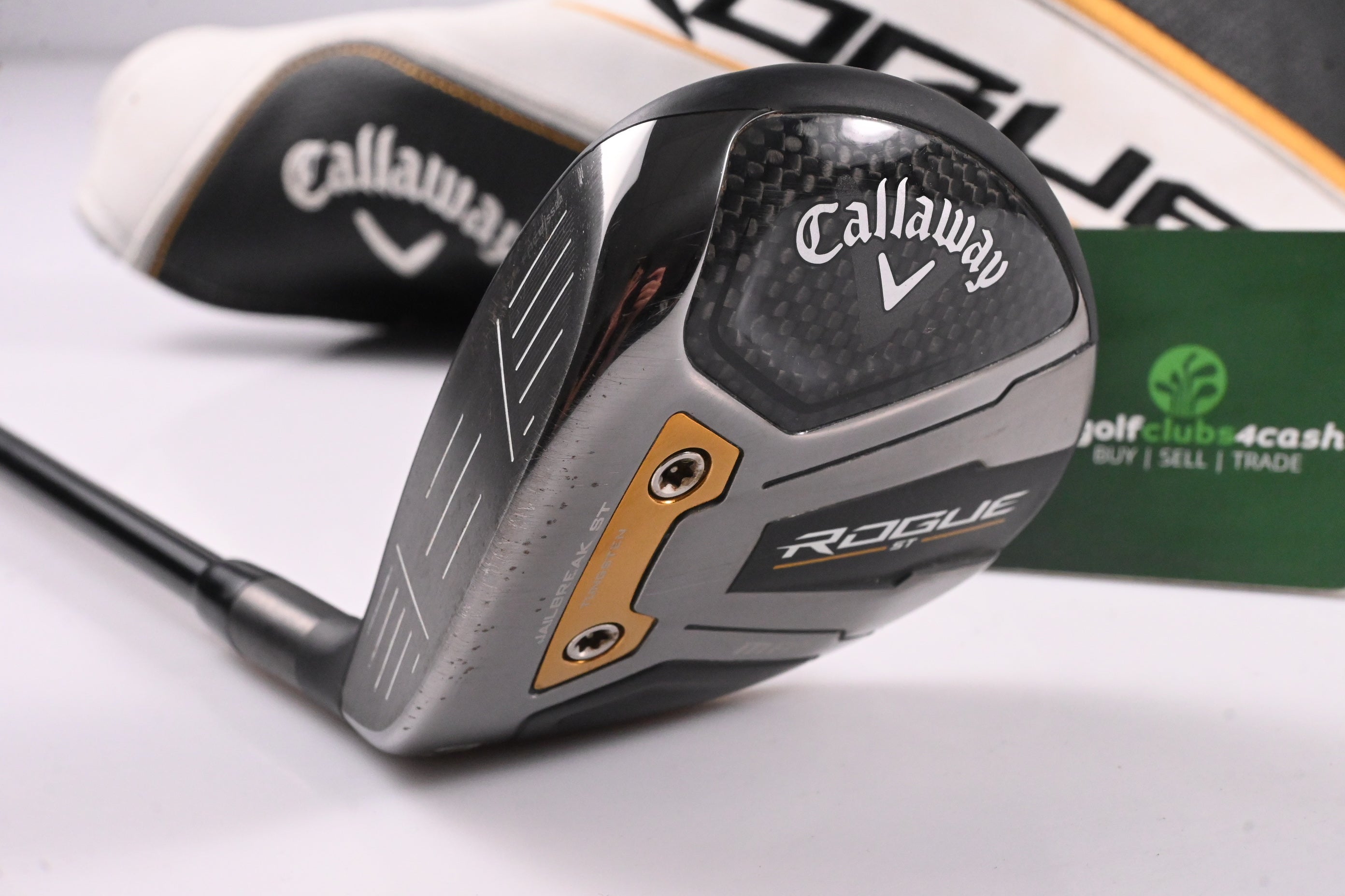Left Hand Callaway Rogue ST Max #3 Wood / 15 Degree / Regular Flex Tensei AV Blue 65