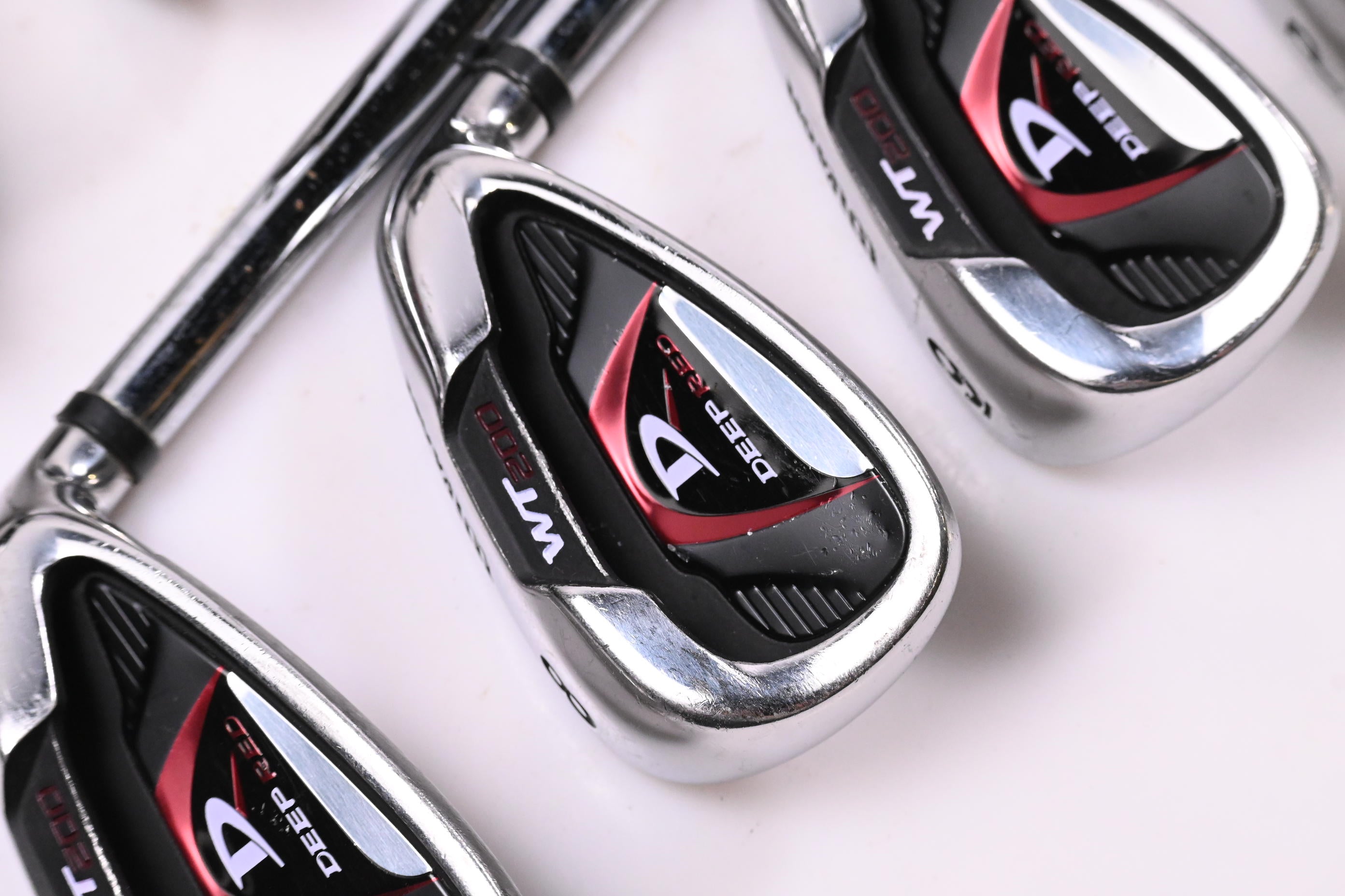 Wilson Deep Red Irons / 3-4H+5-PW+SW / Men's Flex Wilson WT Shafts