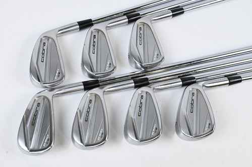 Cobra King CB Irons / 4-PW / Stiff Flex Steel Shafts
