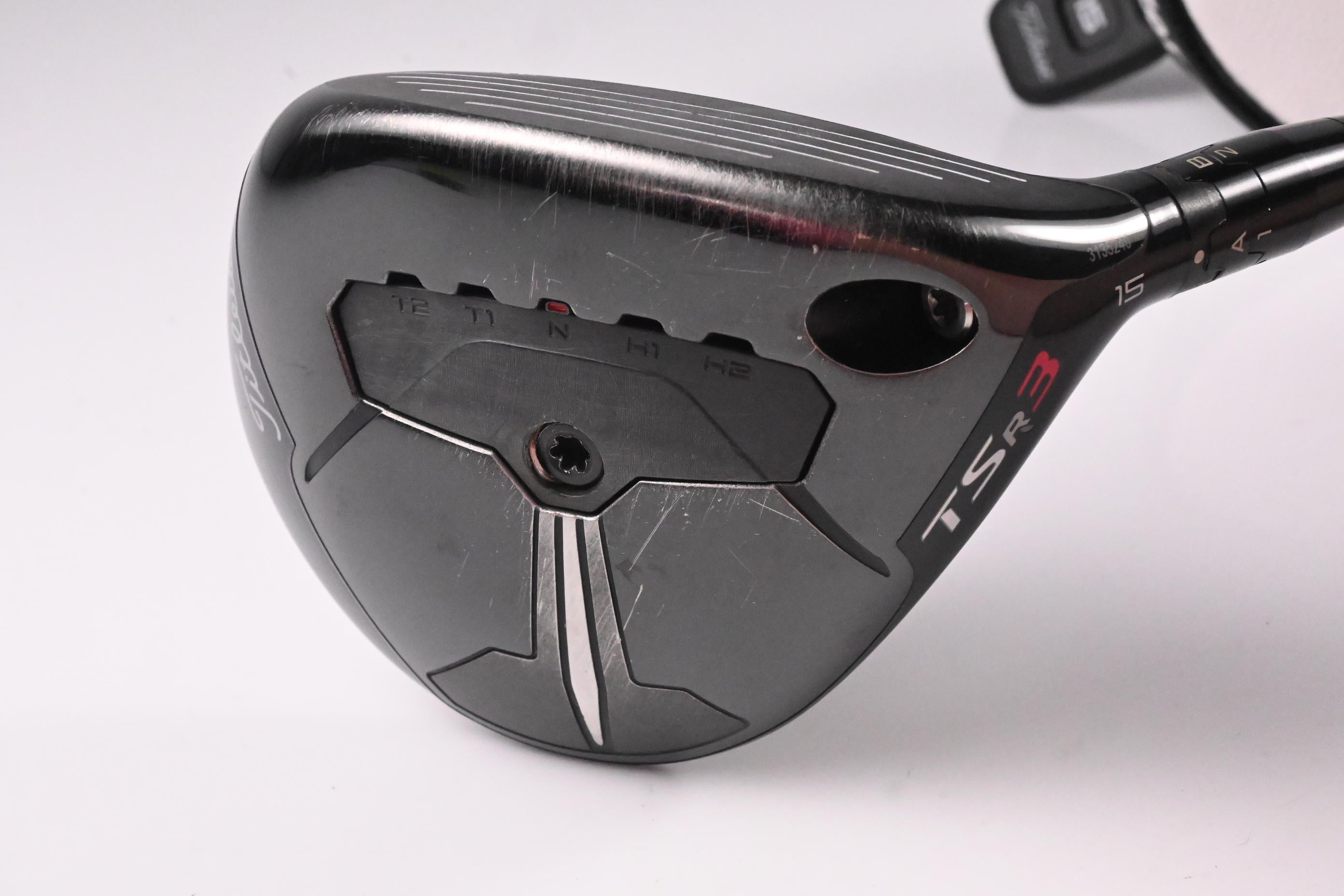 Titleist TSR3 #3 Wood / 15 Degree / Stiff Flex Hzrdus Black 70 Shaft
