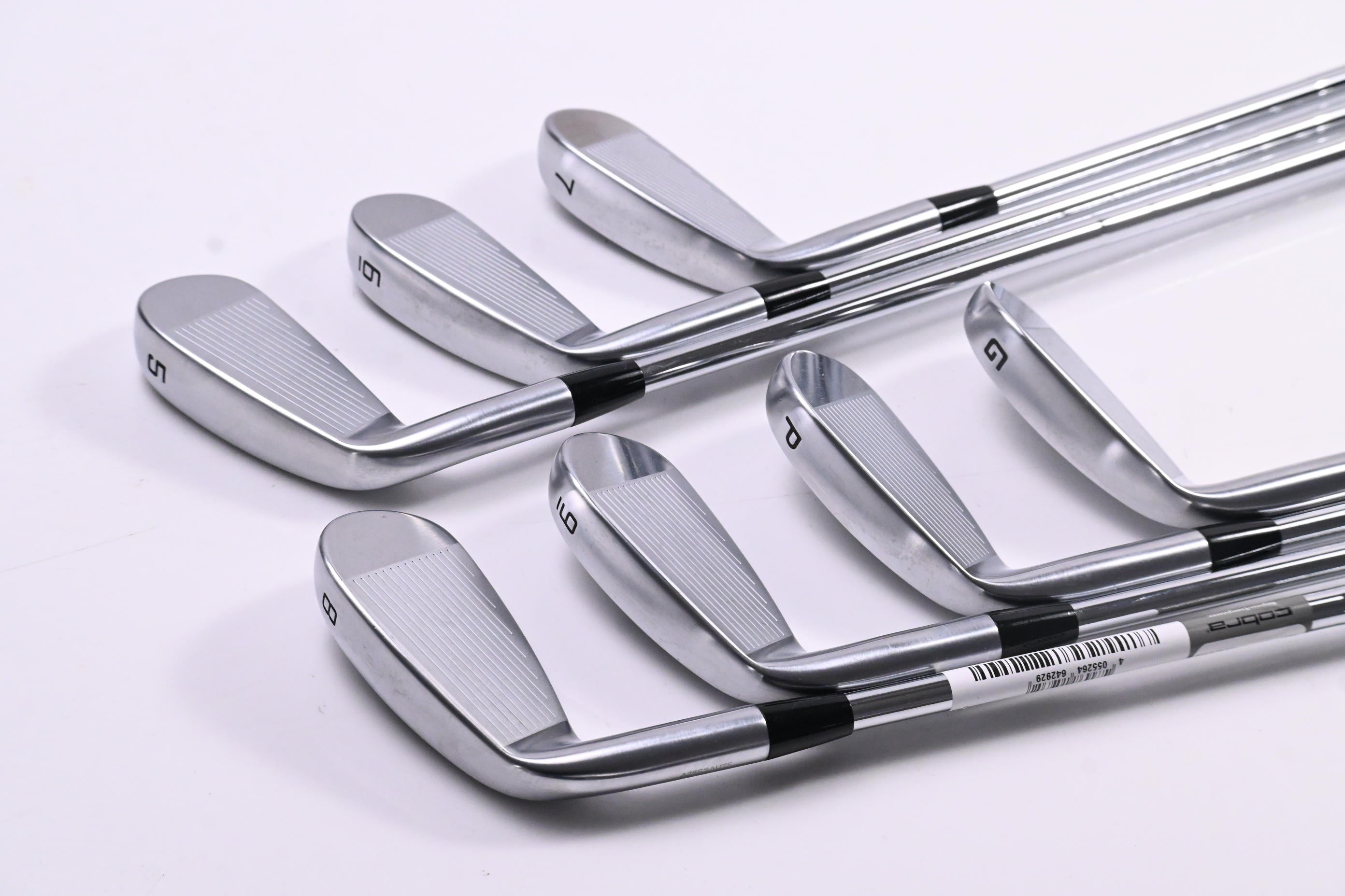 Cobra 3DP X Irons / 5-PW+GW / Stiff Flex KBS Tour Lite Shafts