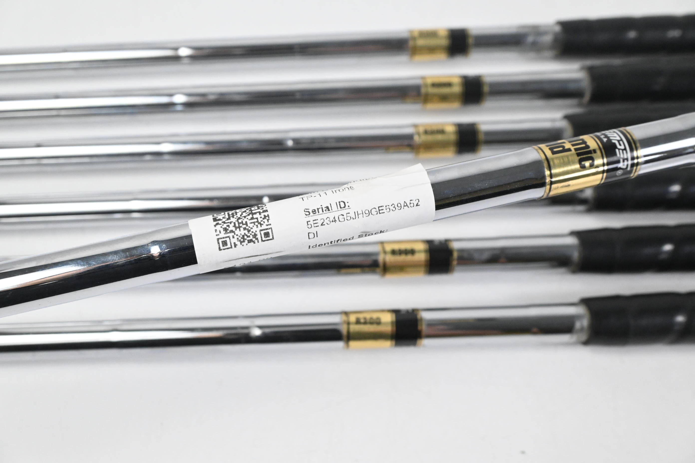 Mizuno TP-11 Irons / 4-PW / Regular Flex Dynamic Gold R300 Shafts