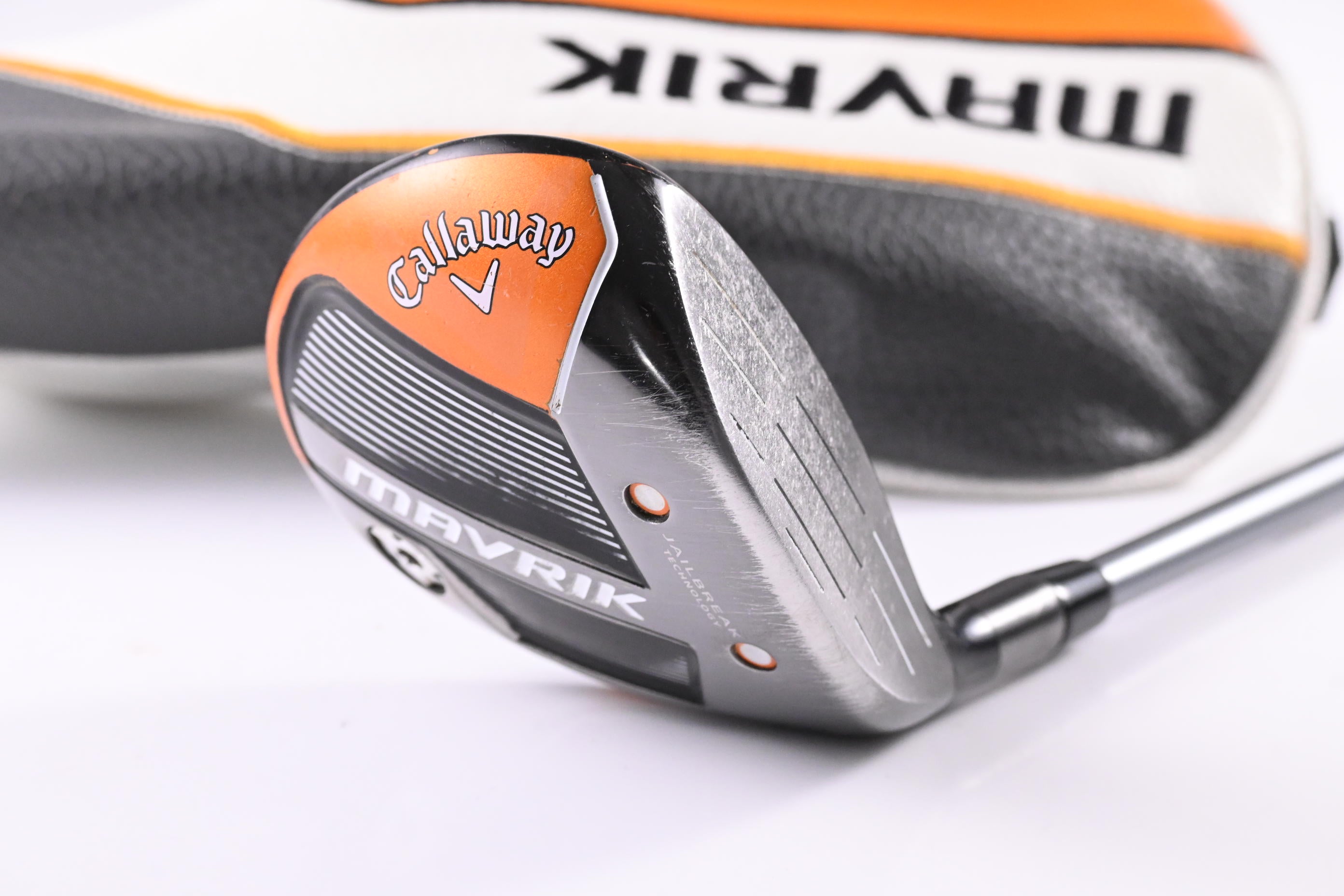 Ladies Callaway Mavrik #5 Wood / 18 Degree / Ladies Flex HZRDUS T800 Orange 45
