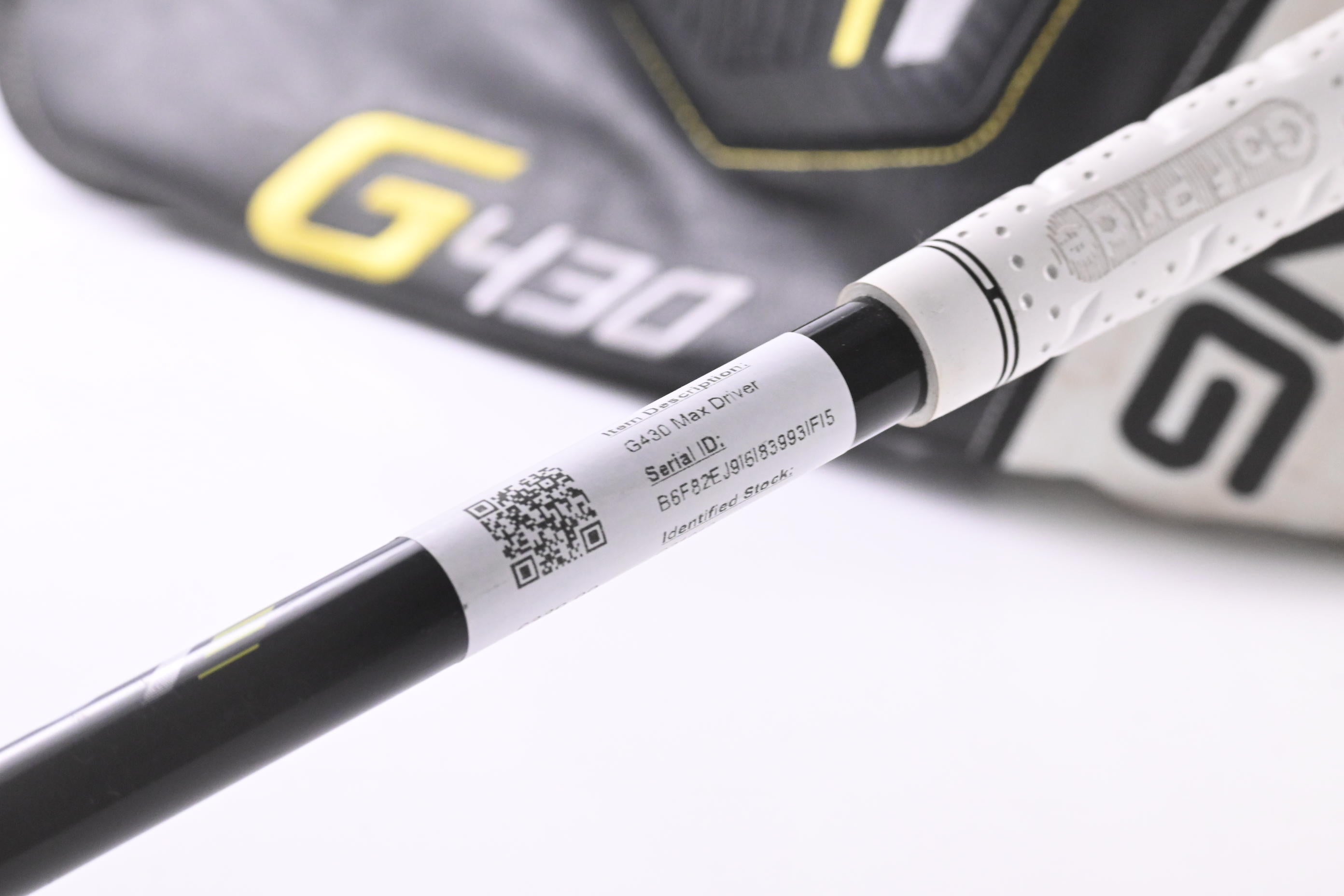 Ping G430 Max Driver / 12 Degree / Regular Flex Ping Alta CB Black 55 Shaft