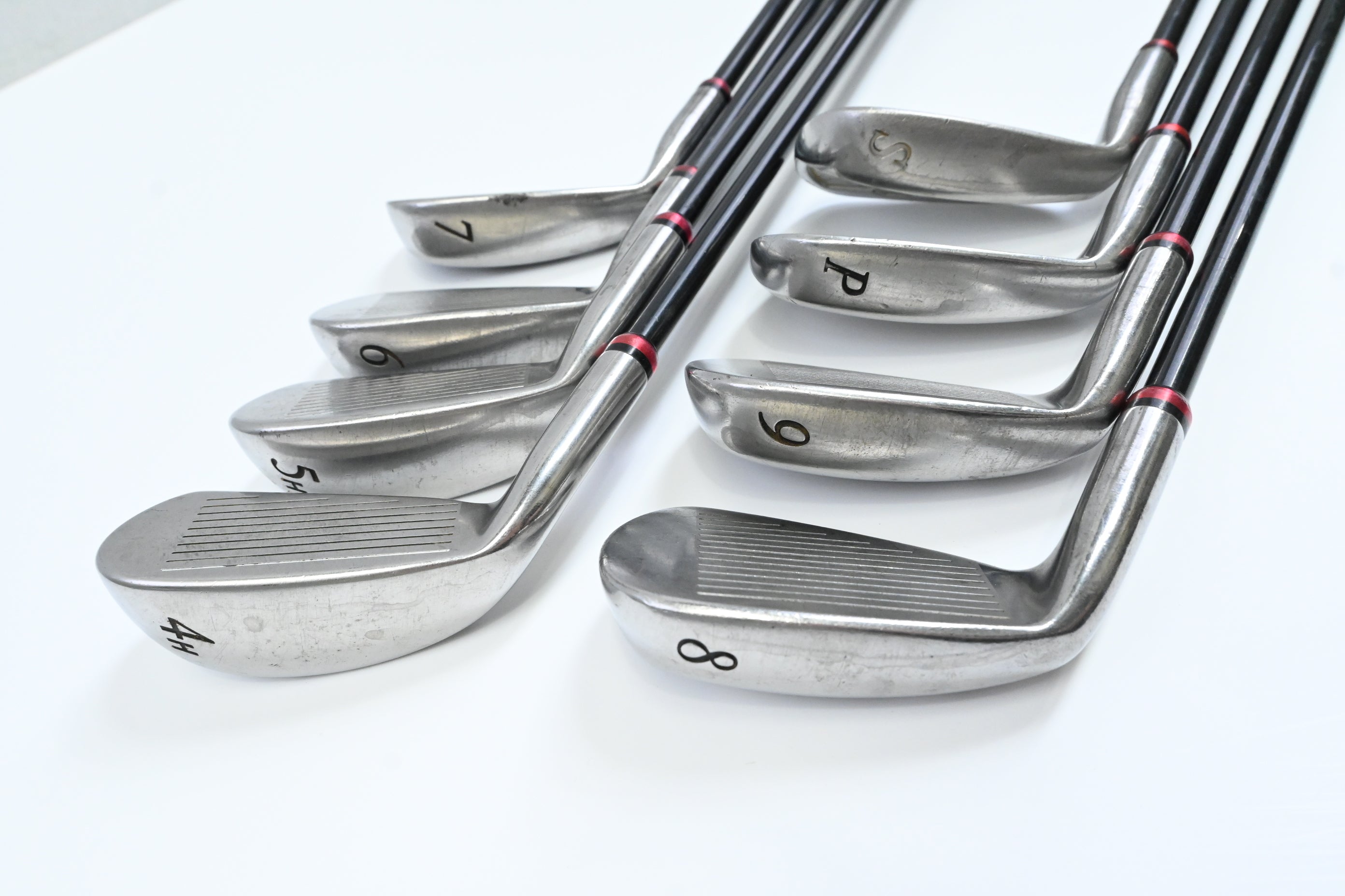 Yonex Nanospeed i Irons / 4H+5H+6-PW+SW / Regular Flex Yonex 70+ Shafts