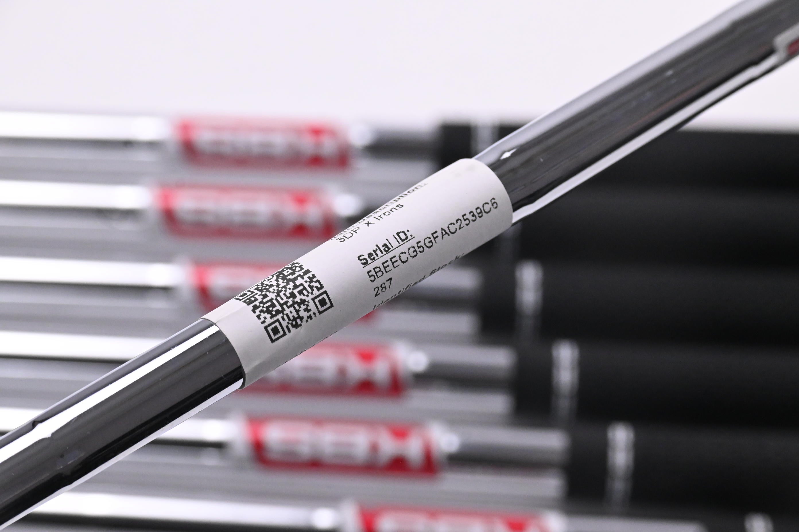 Cobra 3DP X Irons / 5-PW+GW / Stiff Flex KBS Tour Lite Shafts