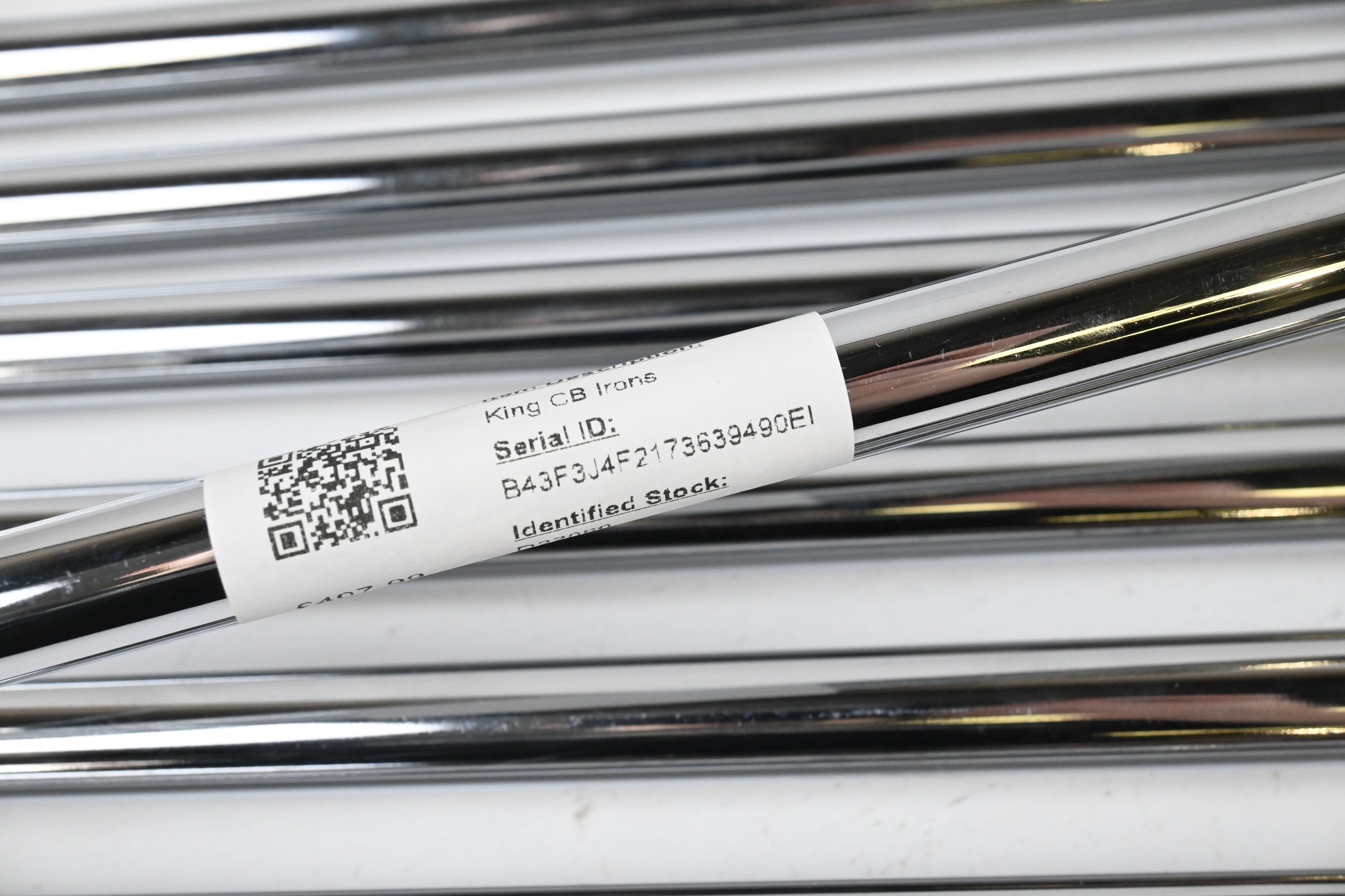 Cobra King CB Irons / 4-PW / Stiff Flex Steel Shafts