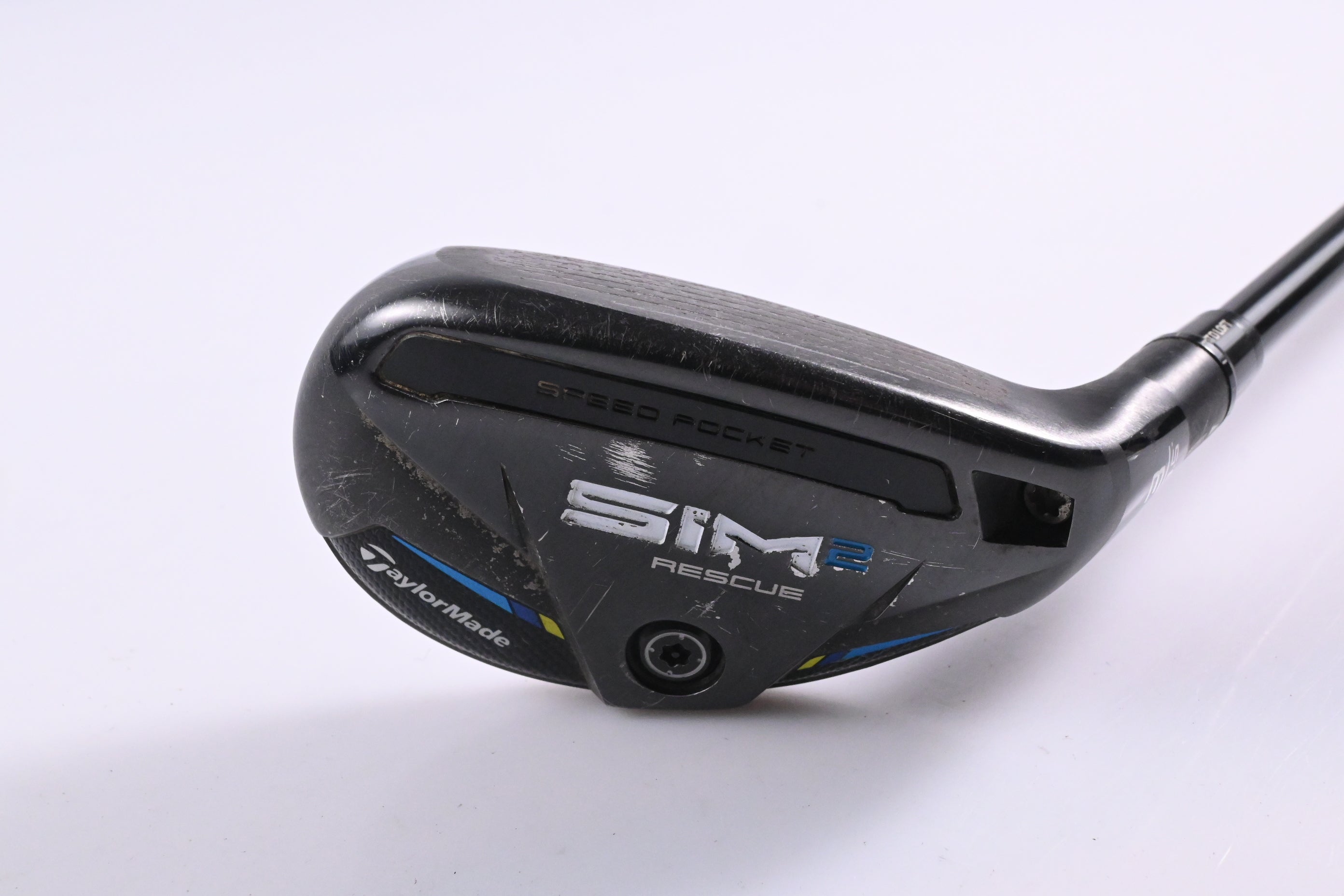 Taylormade SIM2 #3 Hybrid / 19.5 Degree / Stiff Flex Tensei AV Raw Blue 80 Shaft