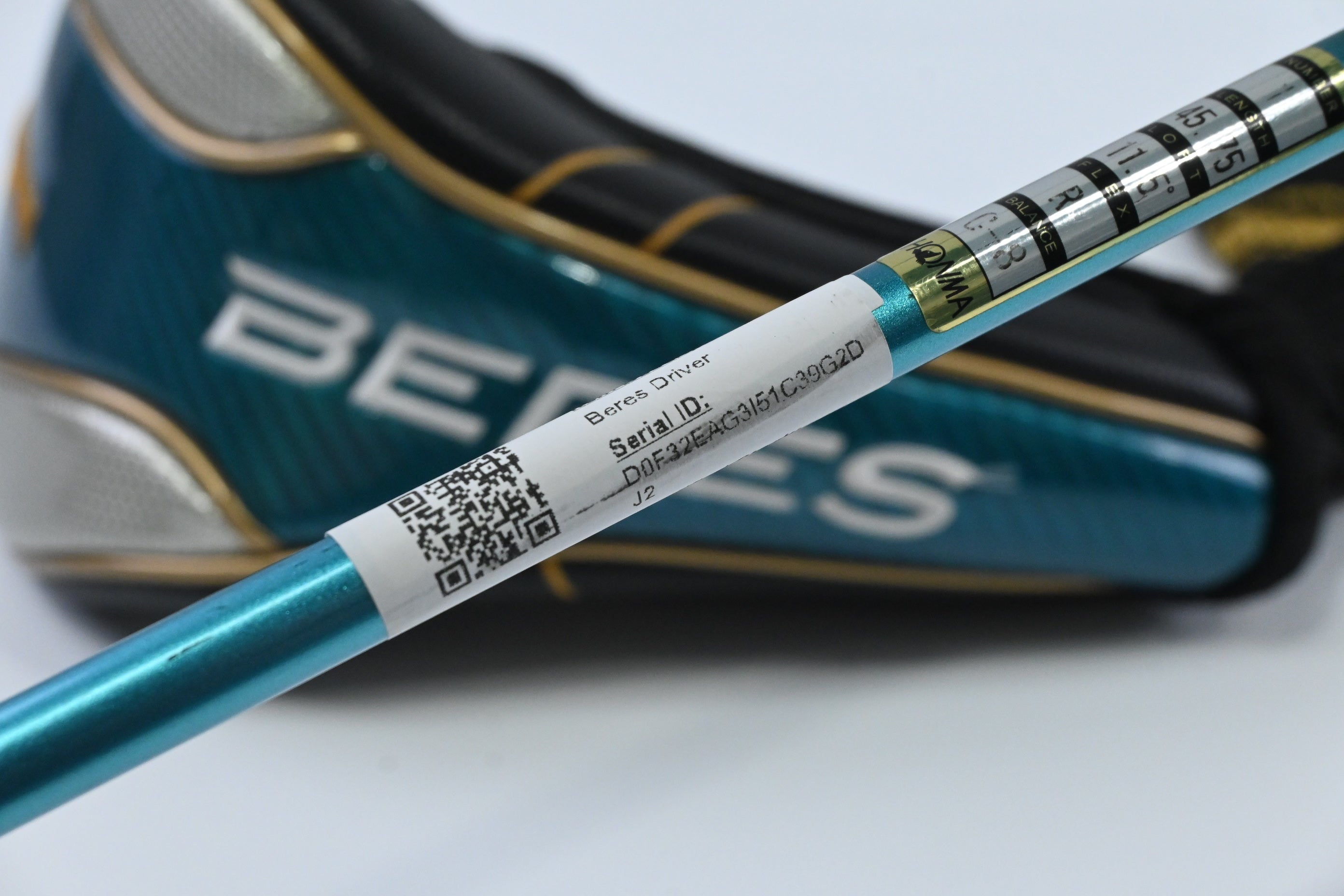 Honma Beres E-06 Driver / 11.5 Degree / Regular Flex Honma Armrq X 43 Shaft
