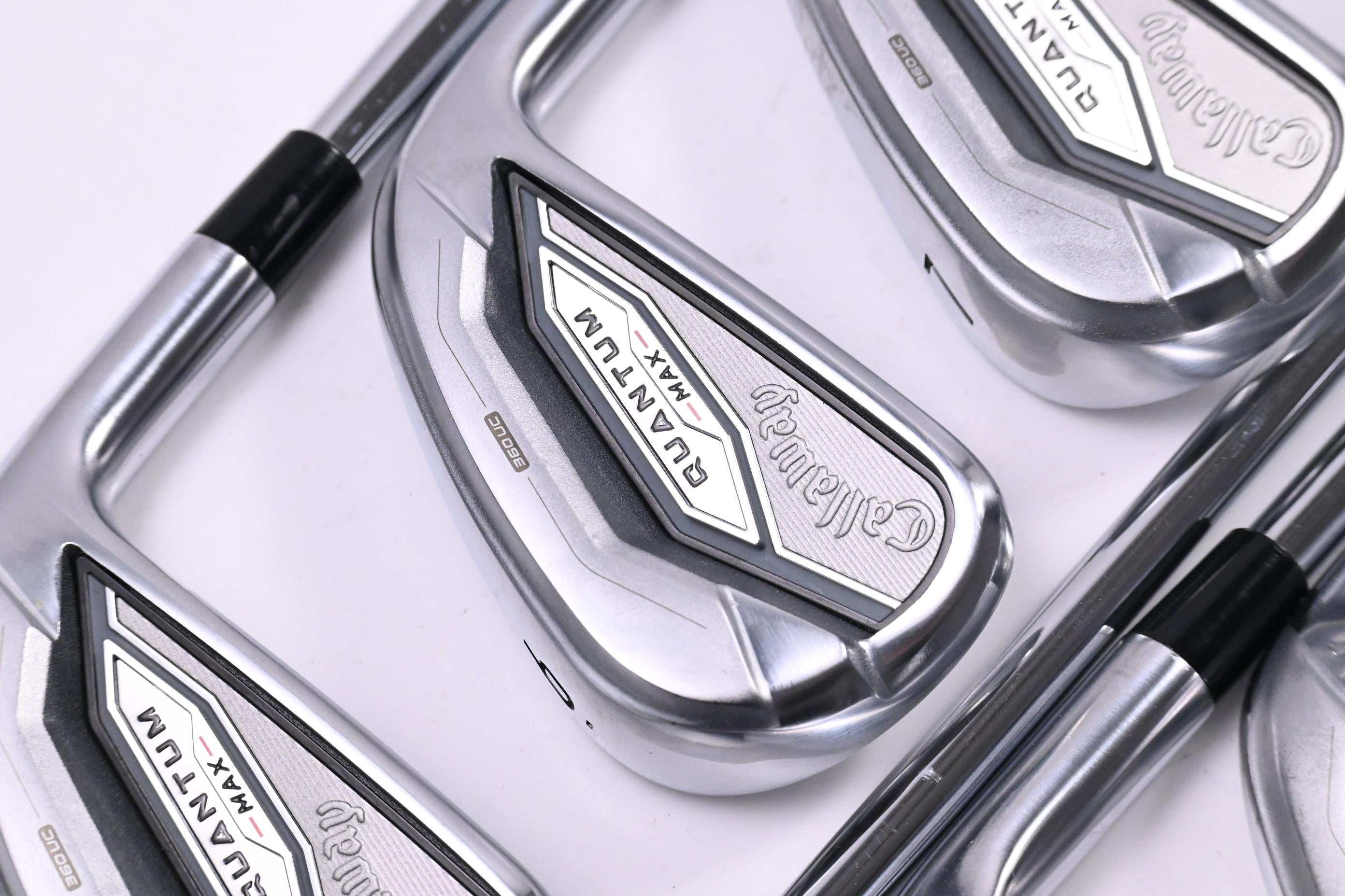 Callaway Quantum Max Irons / 5-PW+AW+GW+SW / Regular Flex KBS MAX 90 Shafts