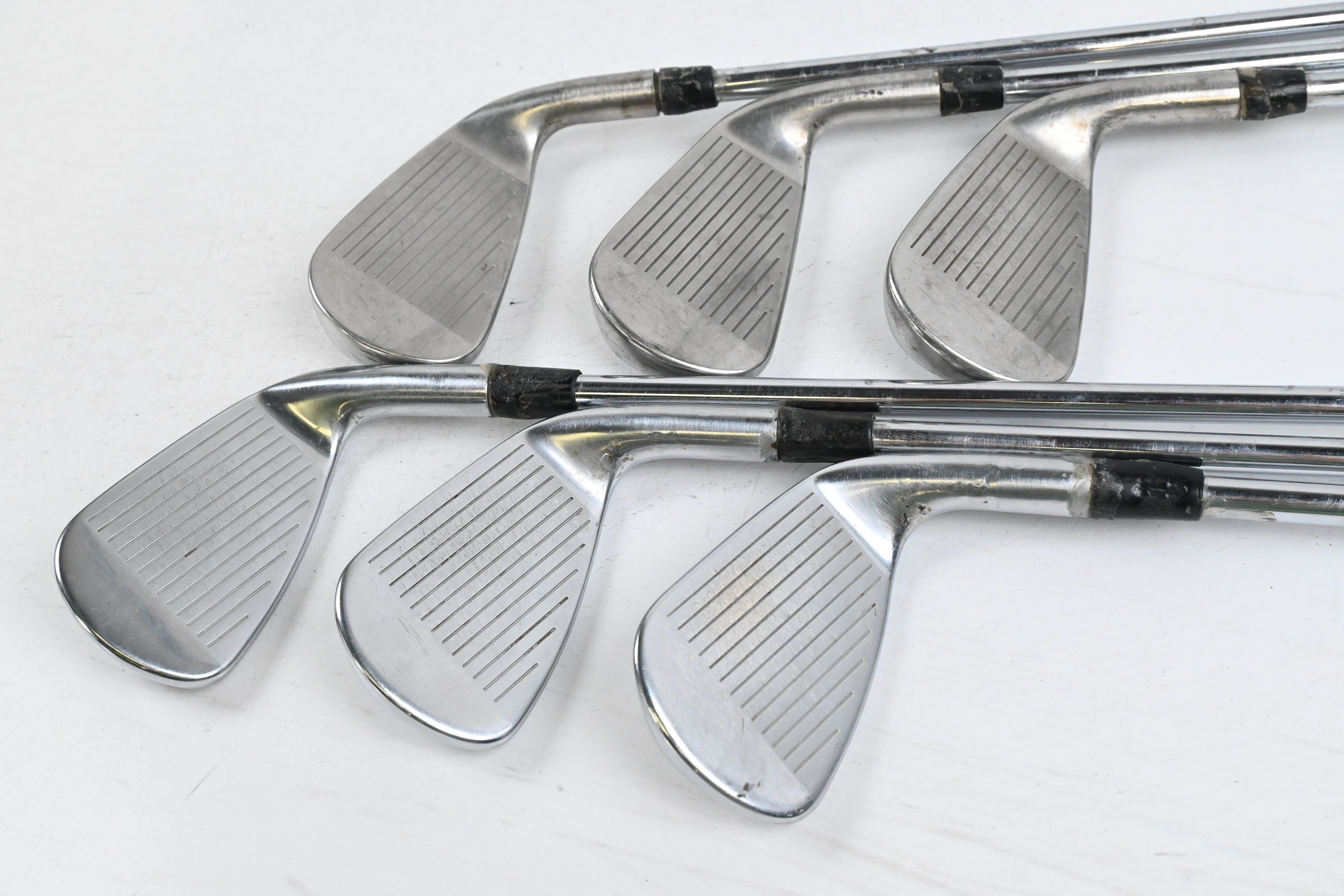 Left Hand Titleist 718 AP1 Irons / 5-PW / Regular Flex AMT Black R300 Shafts